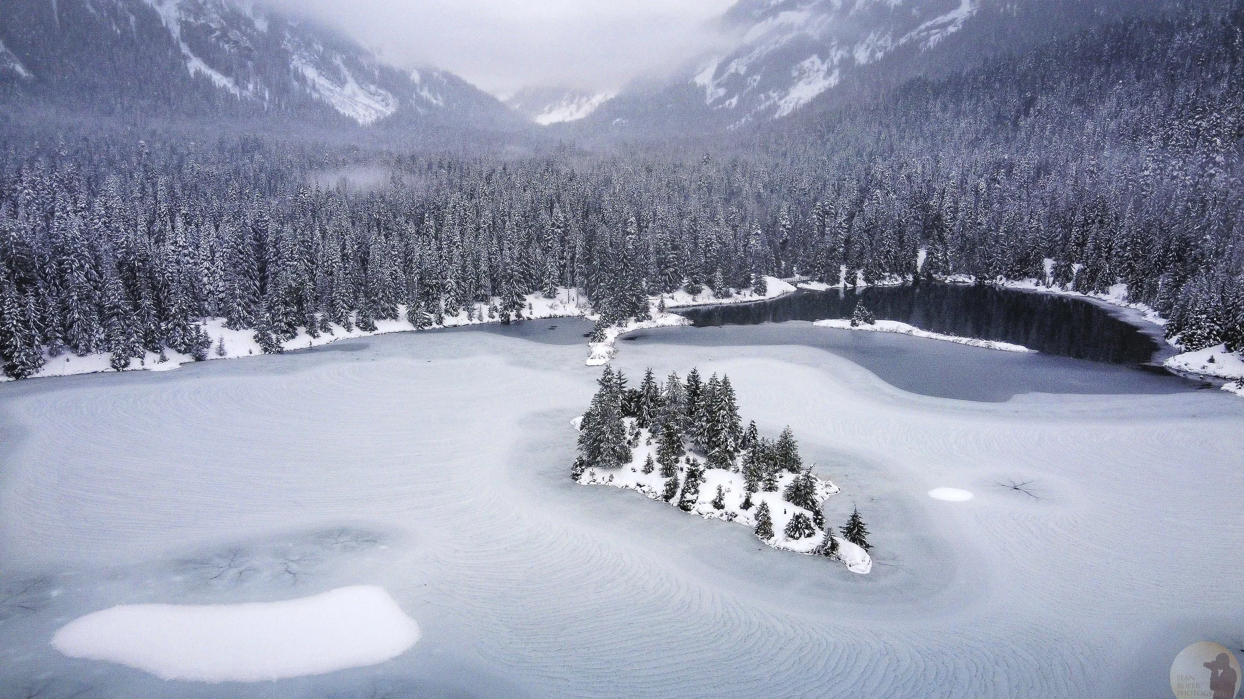 Frozen Gold Creek Pond, Washington