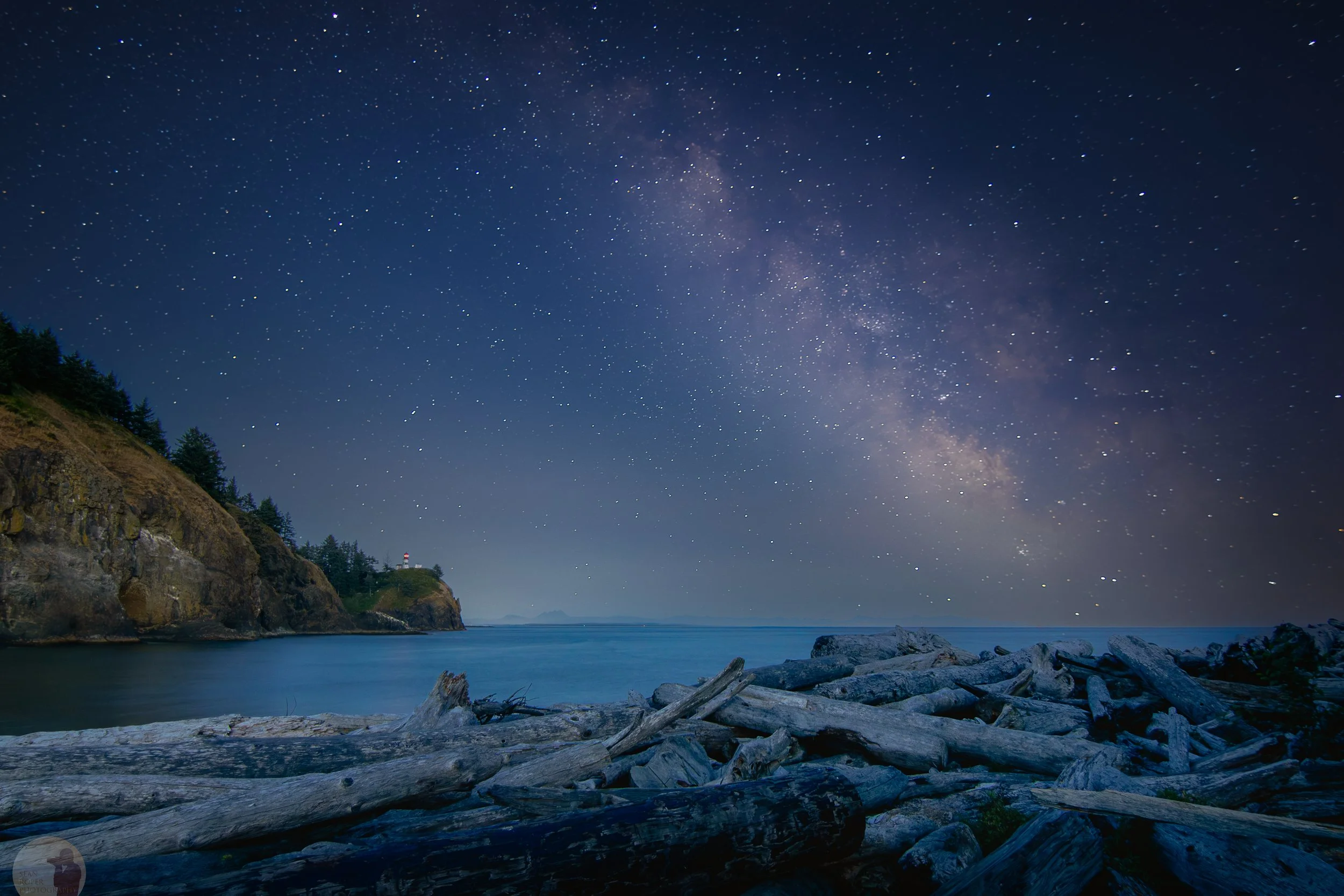 Milky Way over Cape Disappointment