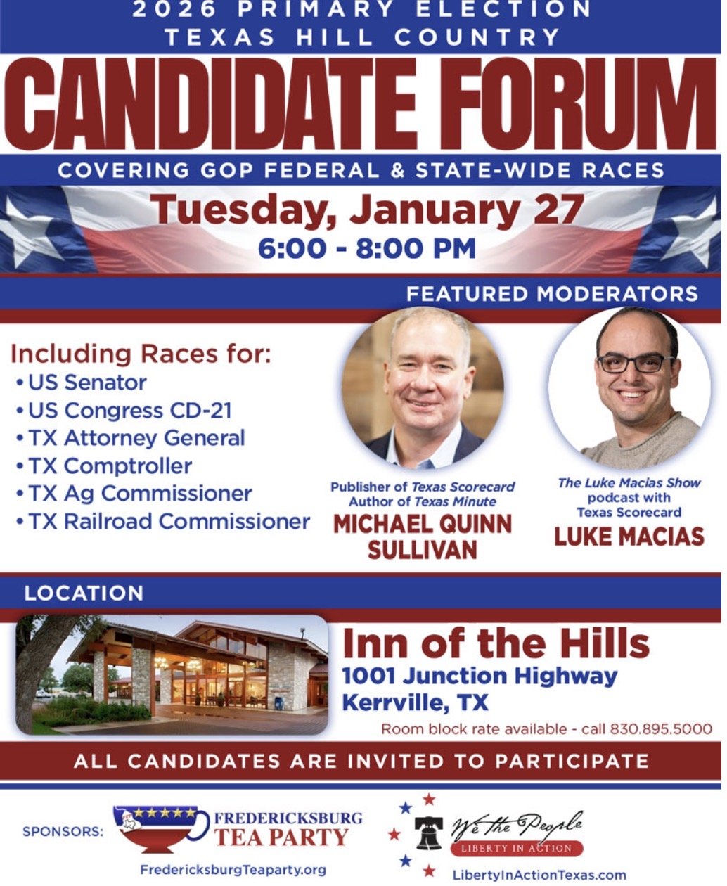 Federal/State Candidate Forum