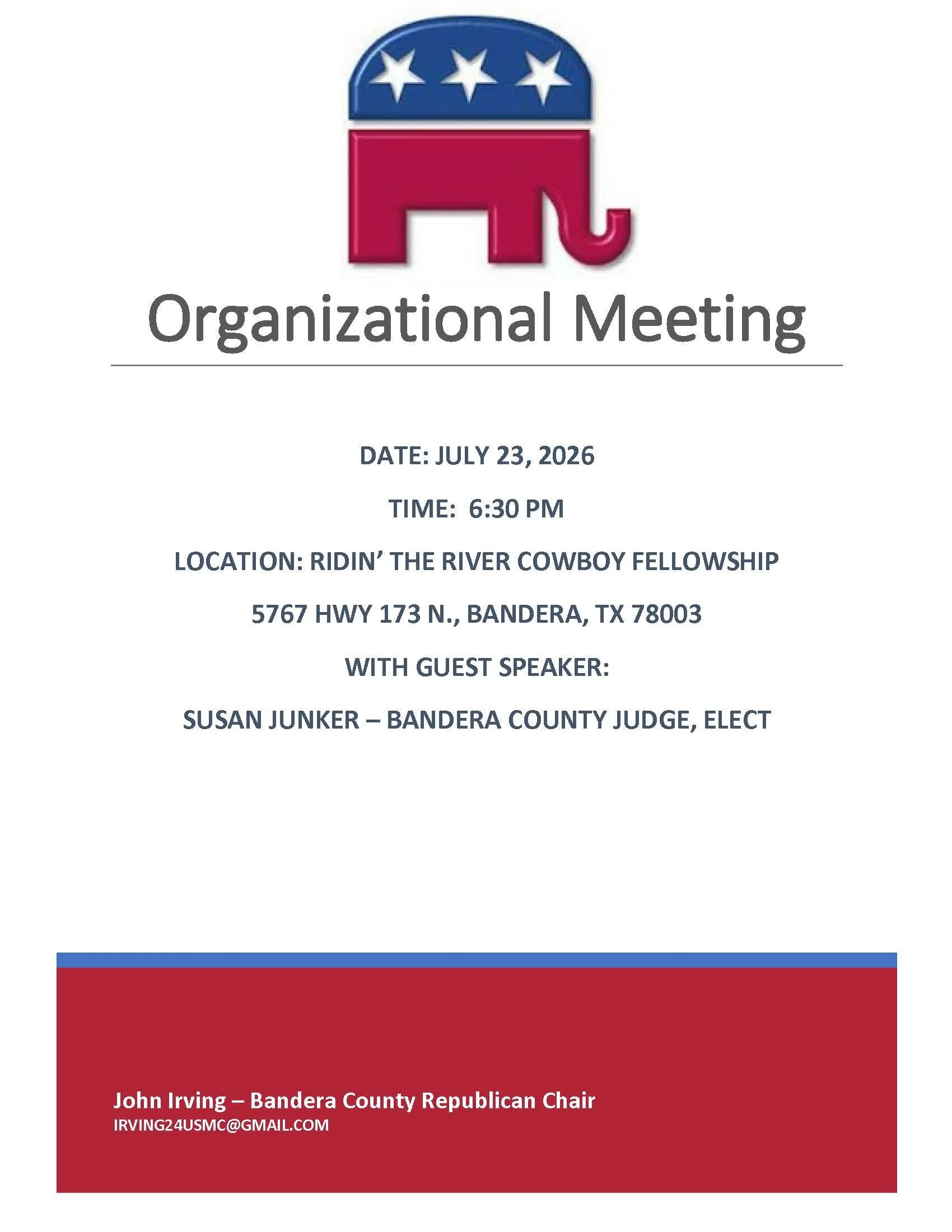 Organizational Meeting 
