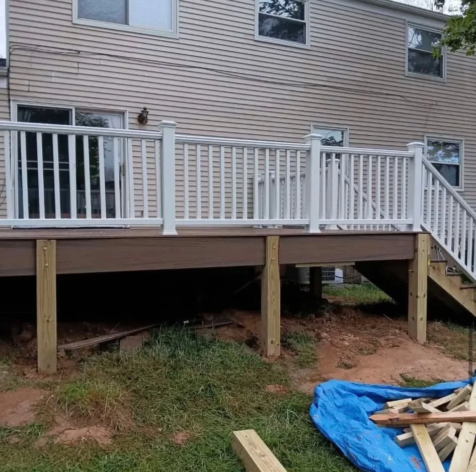 Custom Deck in Howard county Maryland by Attractive Remodels