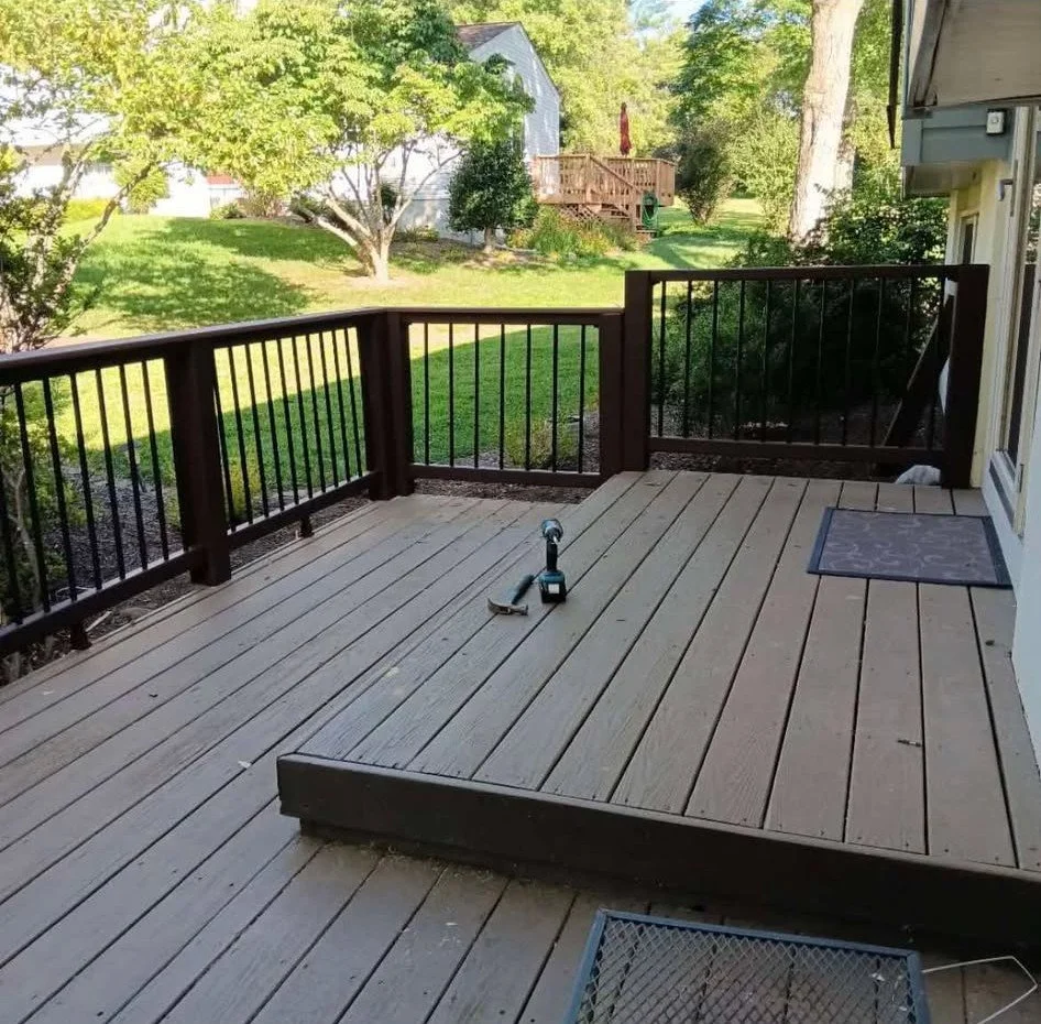 Custom Deck in Howard county Maryland by Attractive Remodels