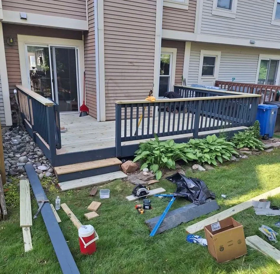 Custom Deck in Howard county Maryland by Attractive Remodels