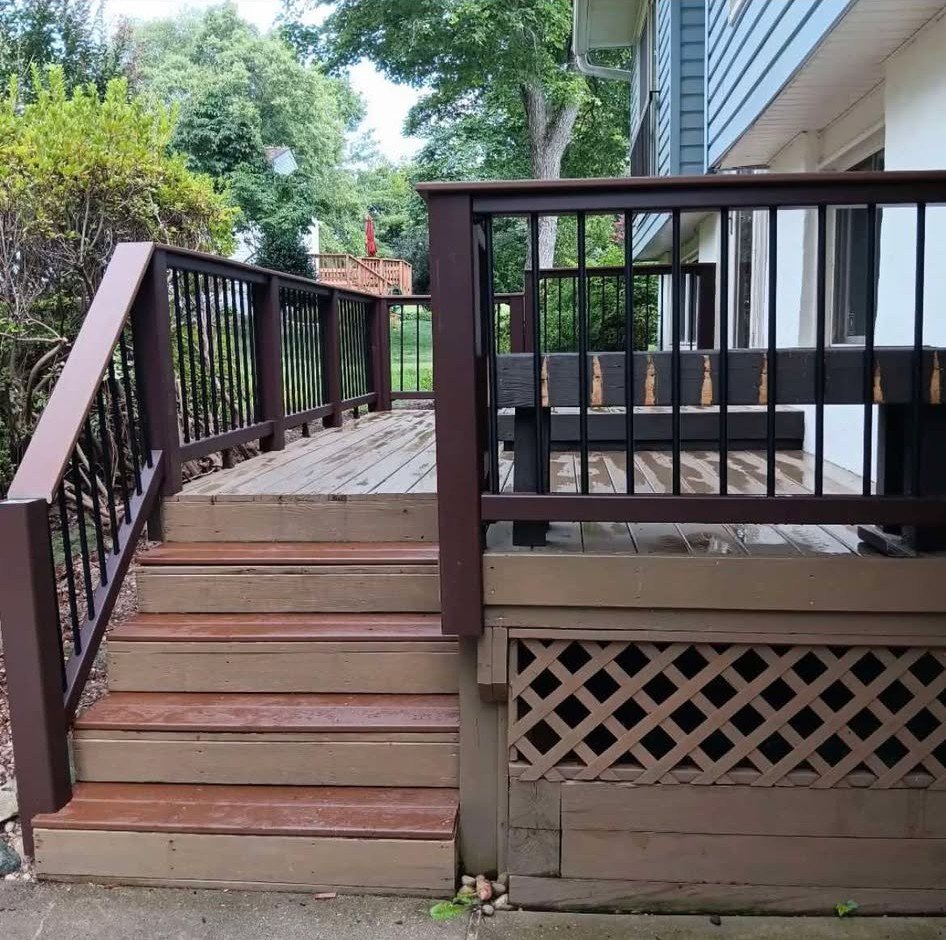 Custom Deck in Howard county Maryland by Attractive Remodels
