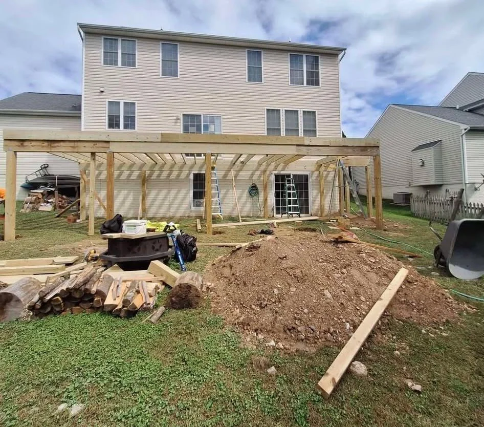 Custom Deck in Howard county Maryland by Attractive Remodels
