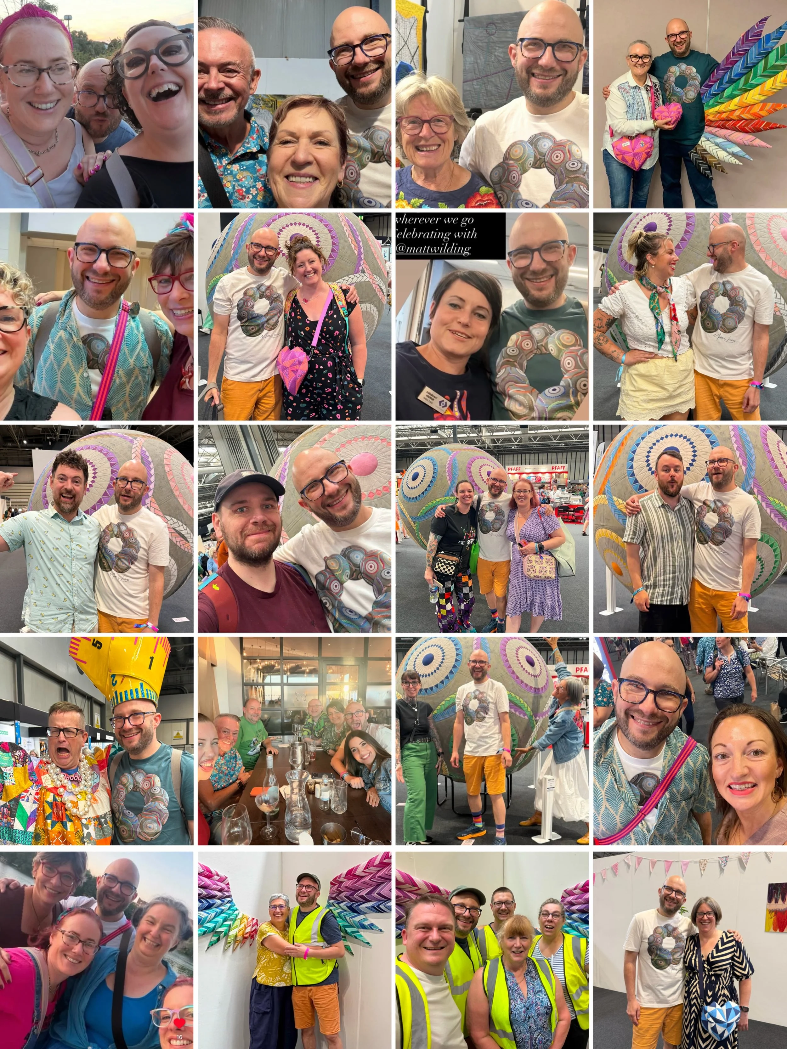 Wow! What a crazy few days! Made special by meeting so many lovely people. Now I don&rsquo;t take selfies often but remember having my photo taken a lot. So here are a few pictures I&rsquo;ve found. Too many people to mention and this is just a few o