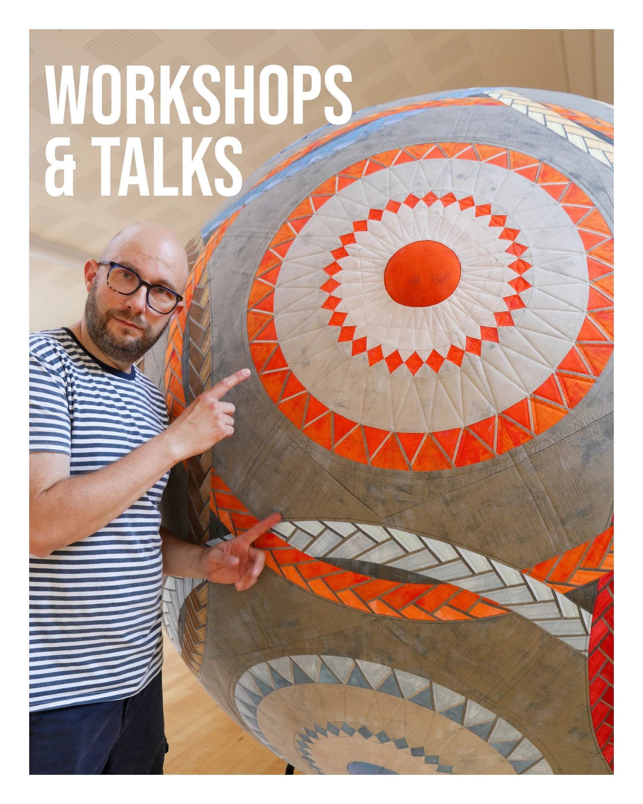 Hi! Following Festival of Quilts I&rsquo;ve received lots of requests for workshops and talks&hellip; and YES I can do both! I&rsquo;ve put all the information in a pdf document - if you run a quilt group/guild or sewing workshops and would be intere