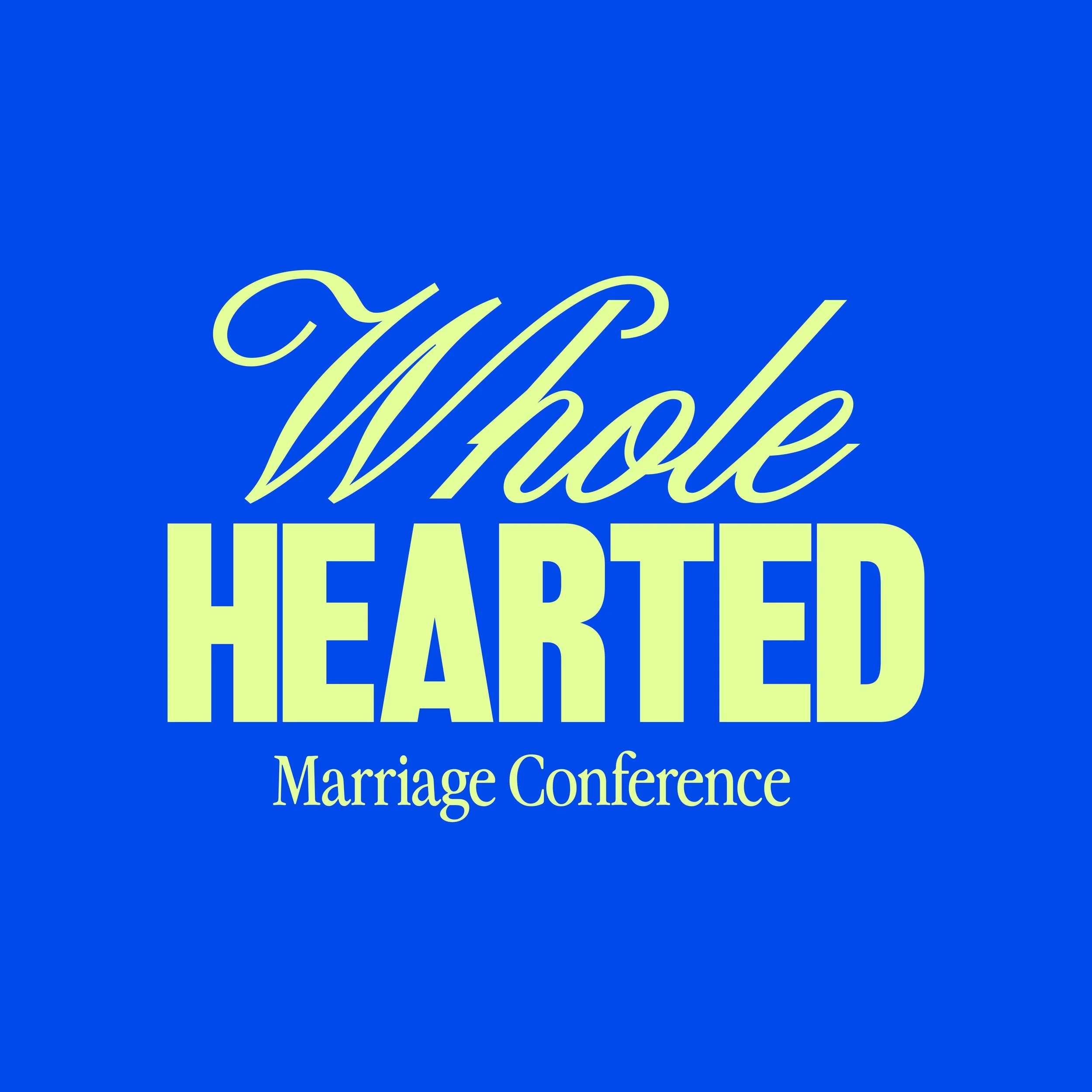 Marriage Conference