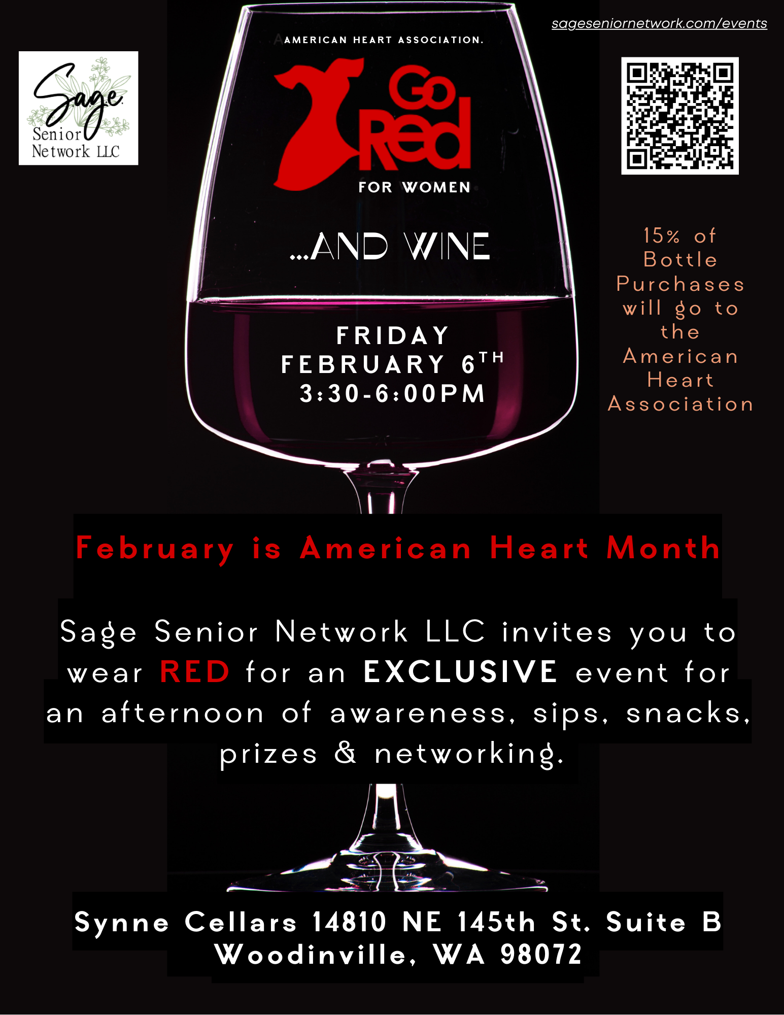 Go Red for Women & Wine