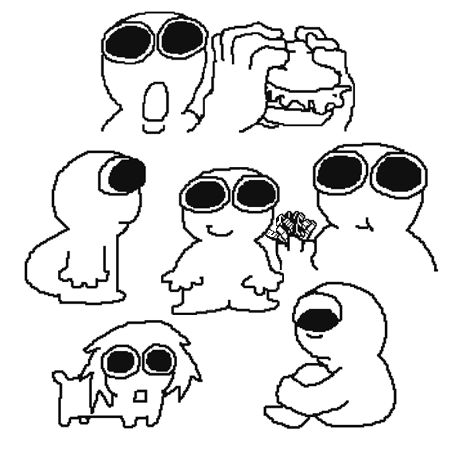 All 6 Stickers Pack #2