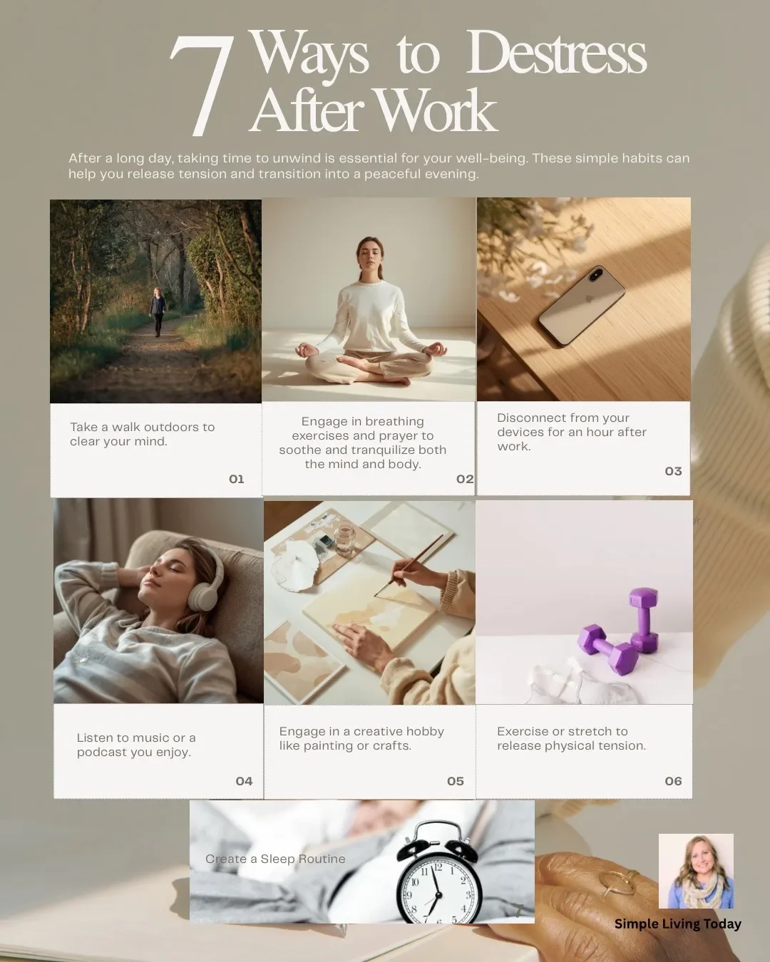 7 Ways to Destress After Work 