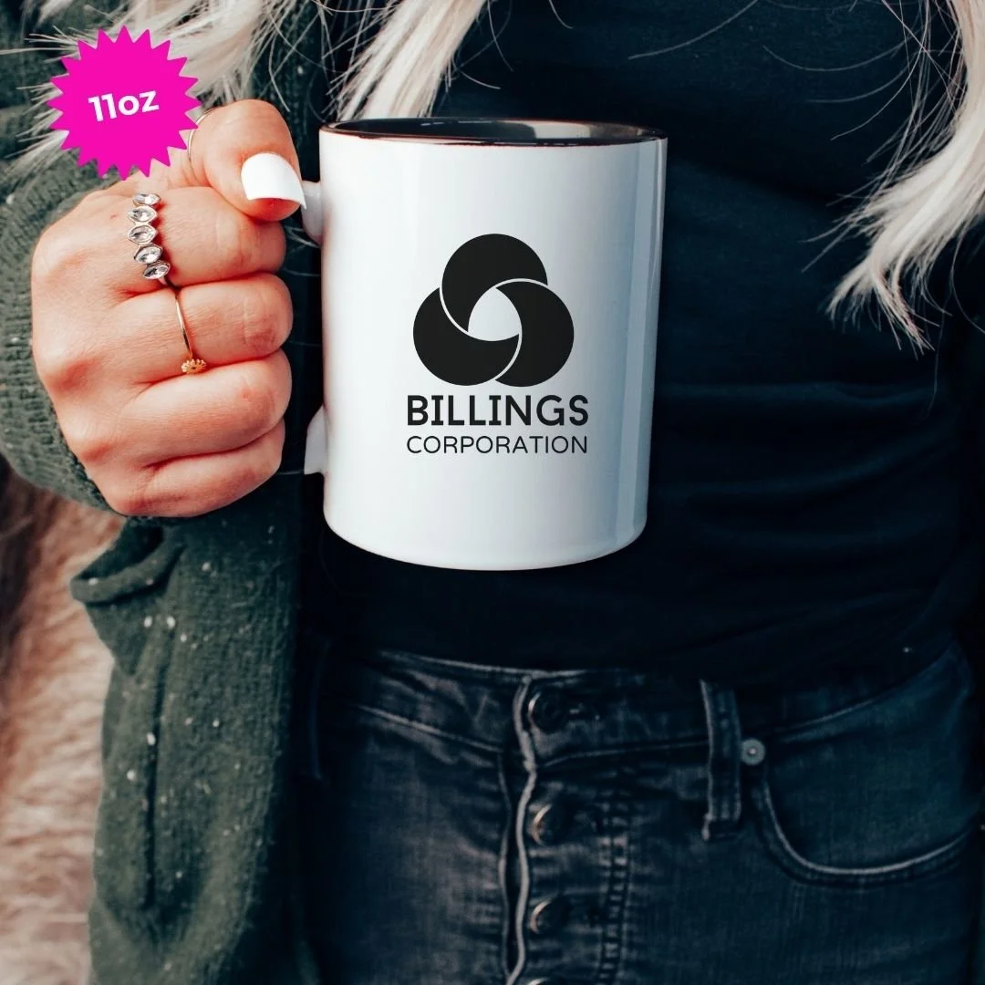 Billings Brothers Logo Romance Reader Mug