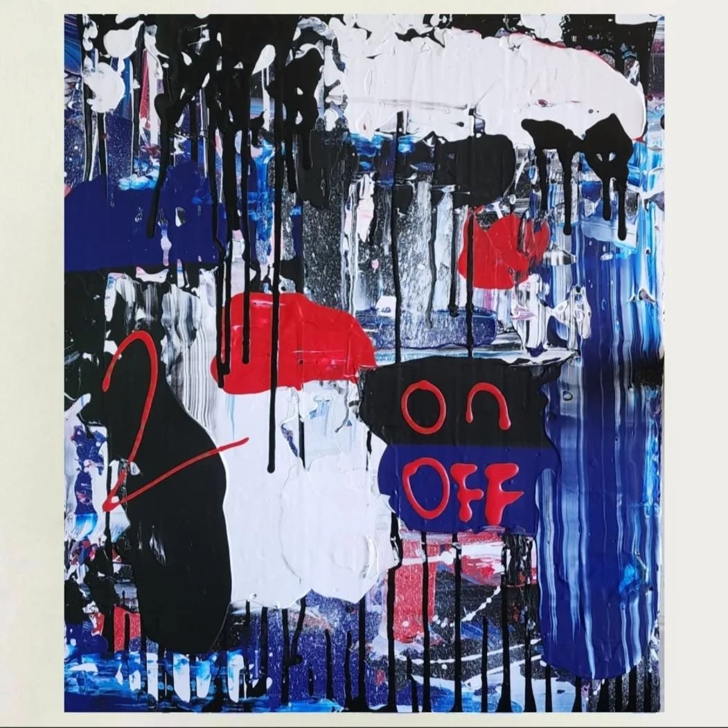 This one is different. ☻️ mixed media on Canvas - 20x24 in 
.
.
.
.
.
.
#abstract #art #abstractart #artist #contemporaryart #painting #artwork #abstractpainting #modernart #design #artistsoninstagram #mixedmediaart #artoftheday #instaart #artgallery