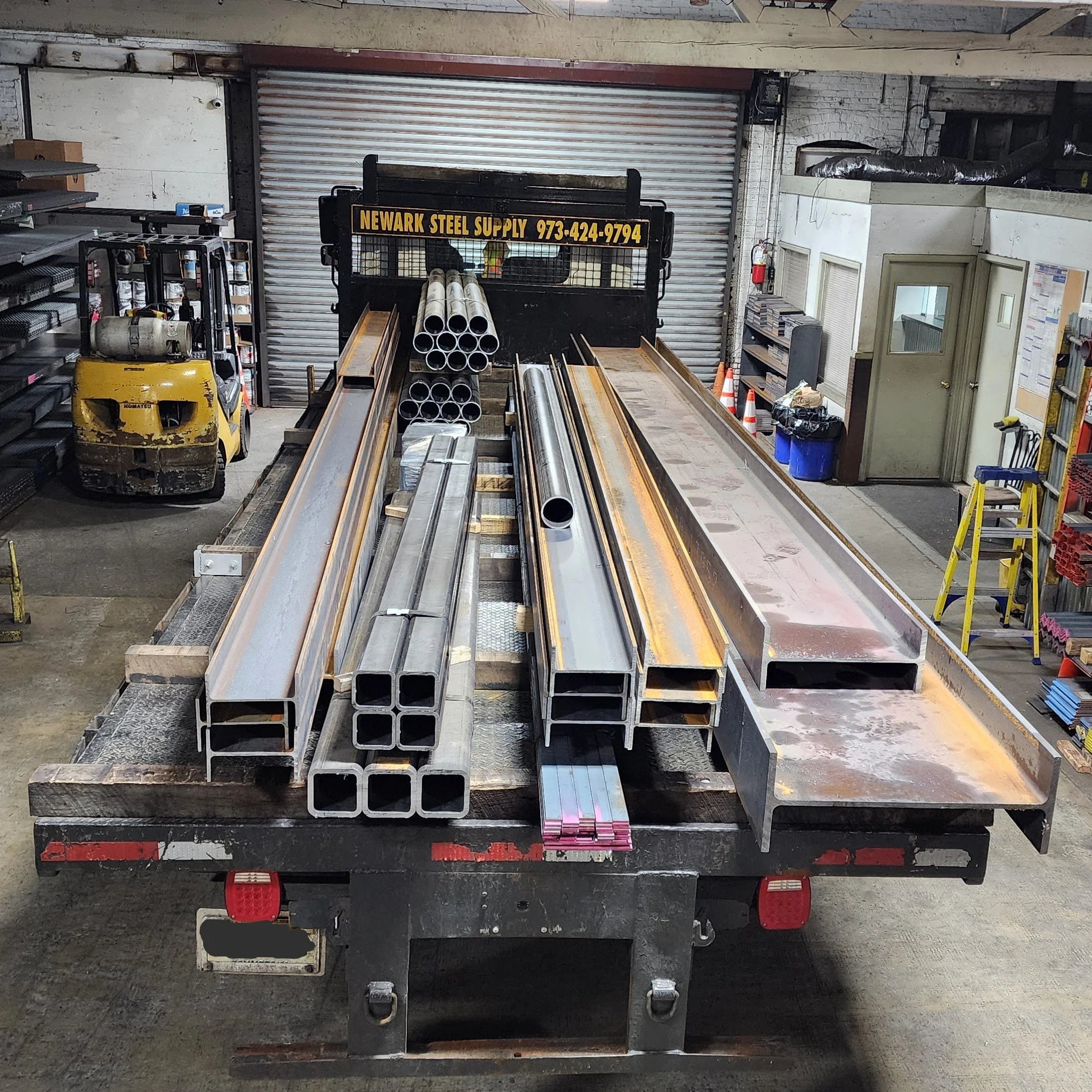 Delivery Truck Loaded