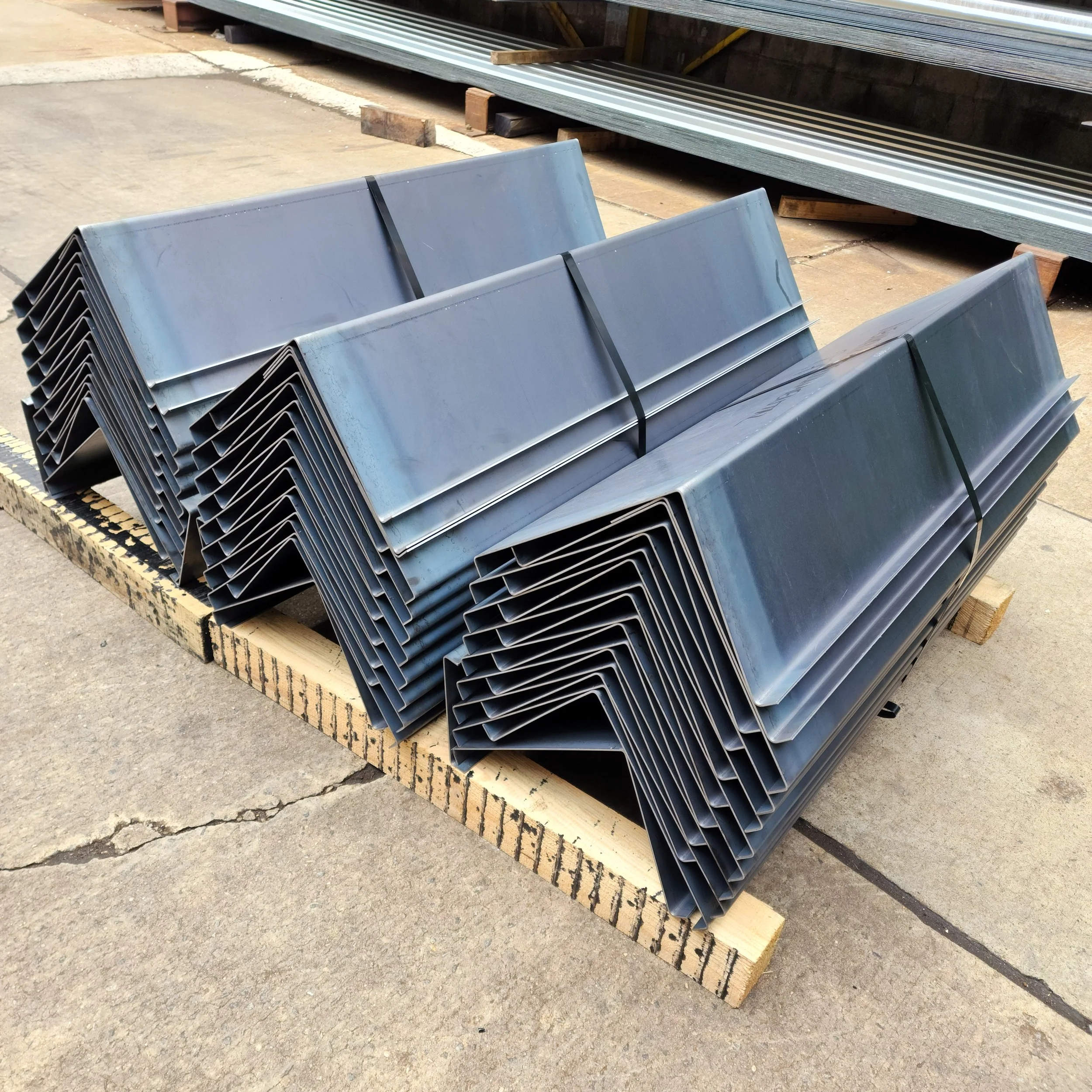 Bent Steel Plate Stairpans