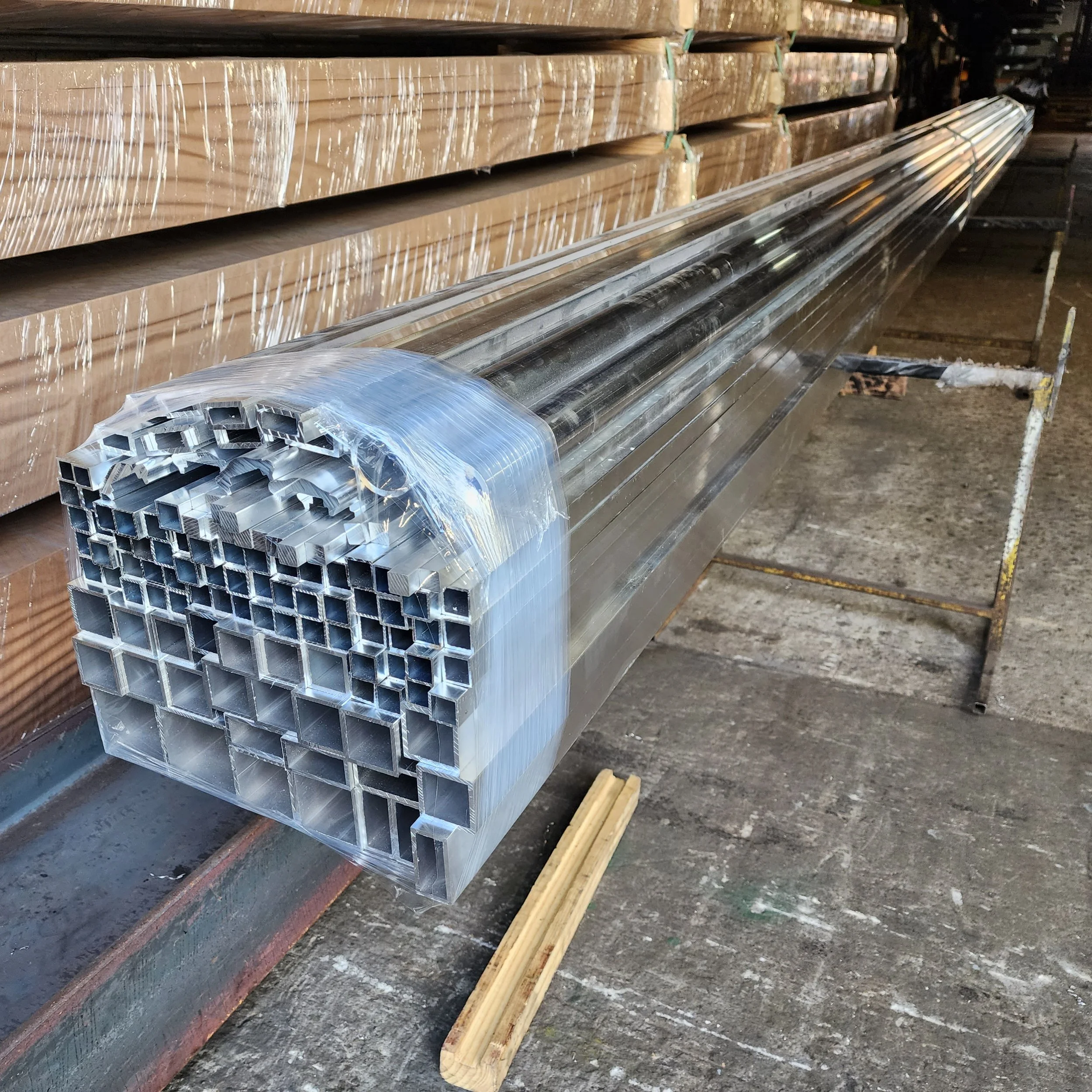 Aluminum tube bundle