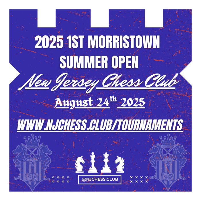 MORRISTOWN OPEN - OPEN SECTIONS
