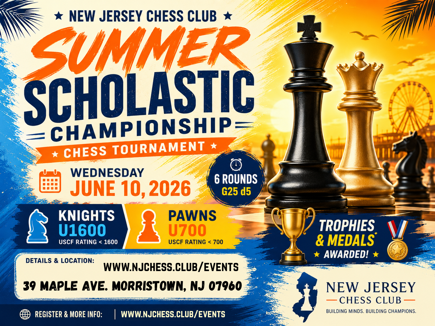 New Jersey Summer Scholastic Championship 2026 || Correction*