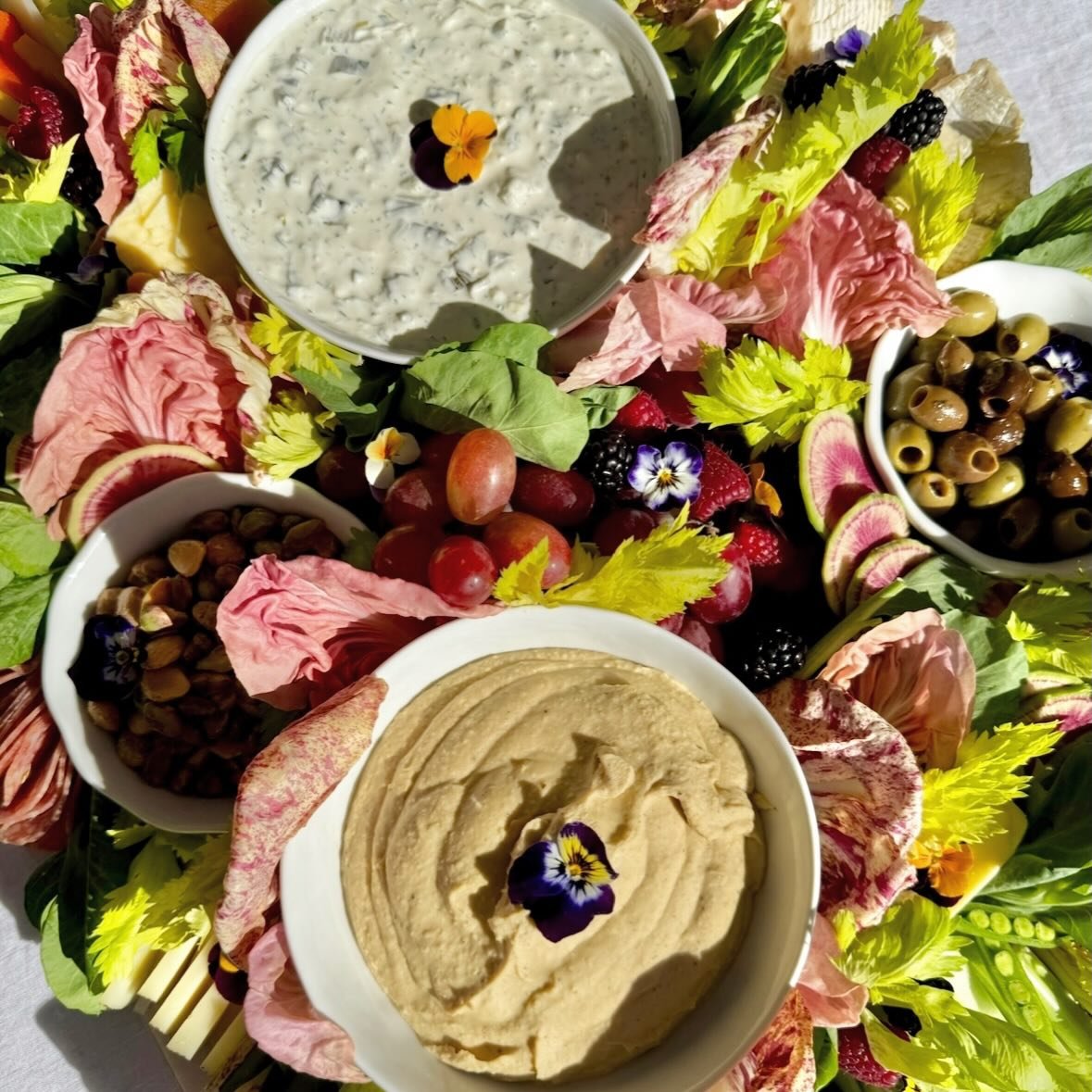 &lsquo;Tis the season for impromptu entertaining + Mercado is always stocked with freshly made dips, artisanal cheese, farmers market veggies, gourmet crackers, chips + nuts. It&rsquo;s easy to create the perfect holiday snack board for your friends 
