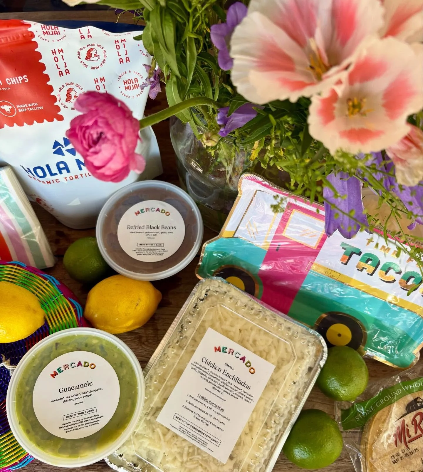 It&rsquo;s Taco Tuesday! 🌮 we have fresh enchiladas, guacamole, roasted tomato salsa + more!