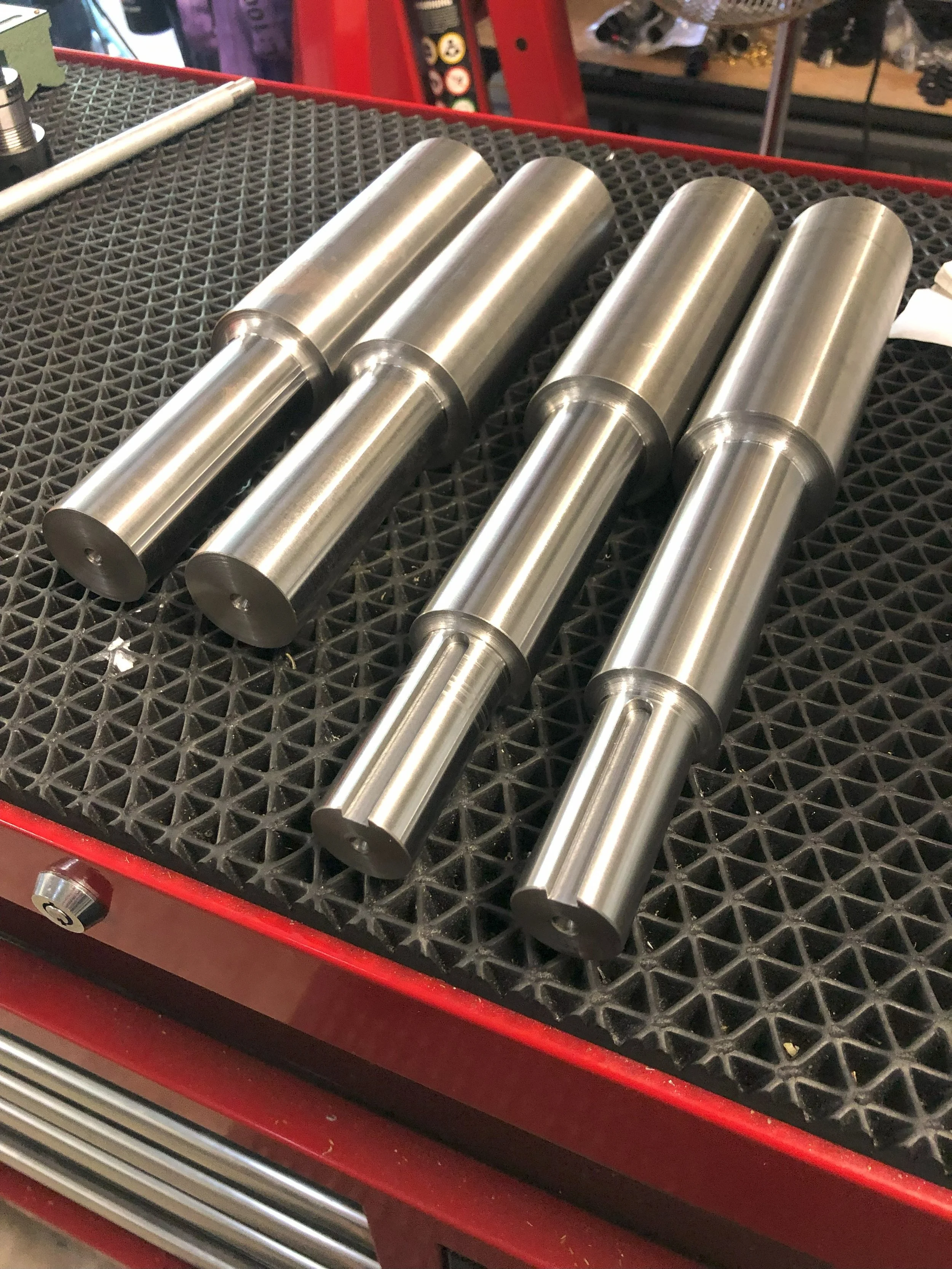 4140 shafts with machined keyway