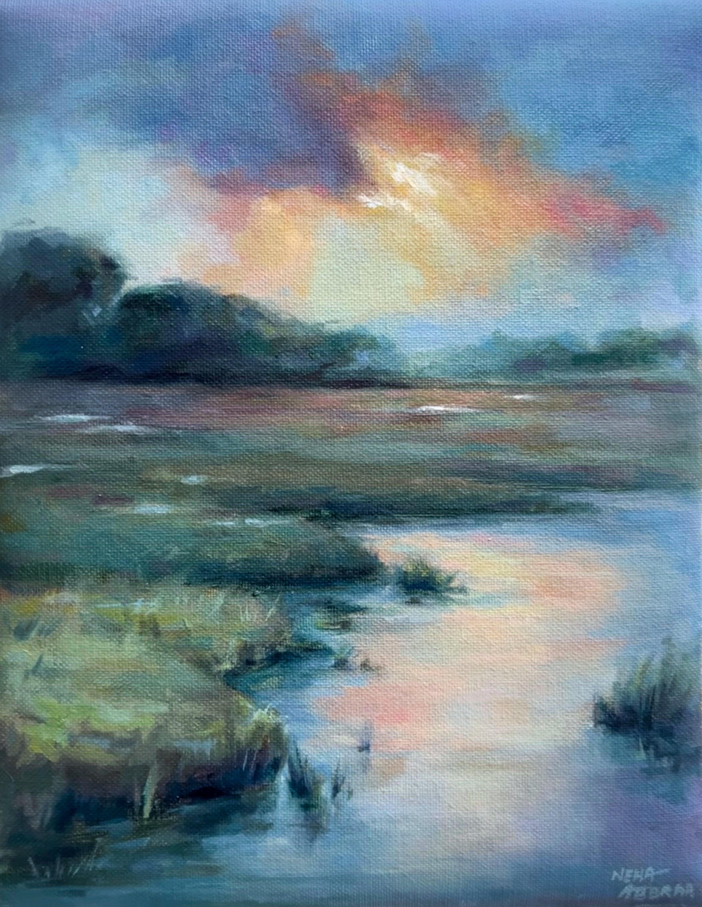Untitled, 2022, Oils on Canvas - 12 x 9 in