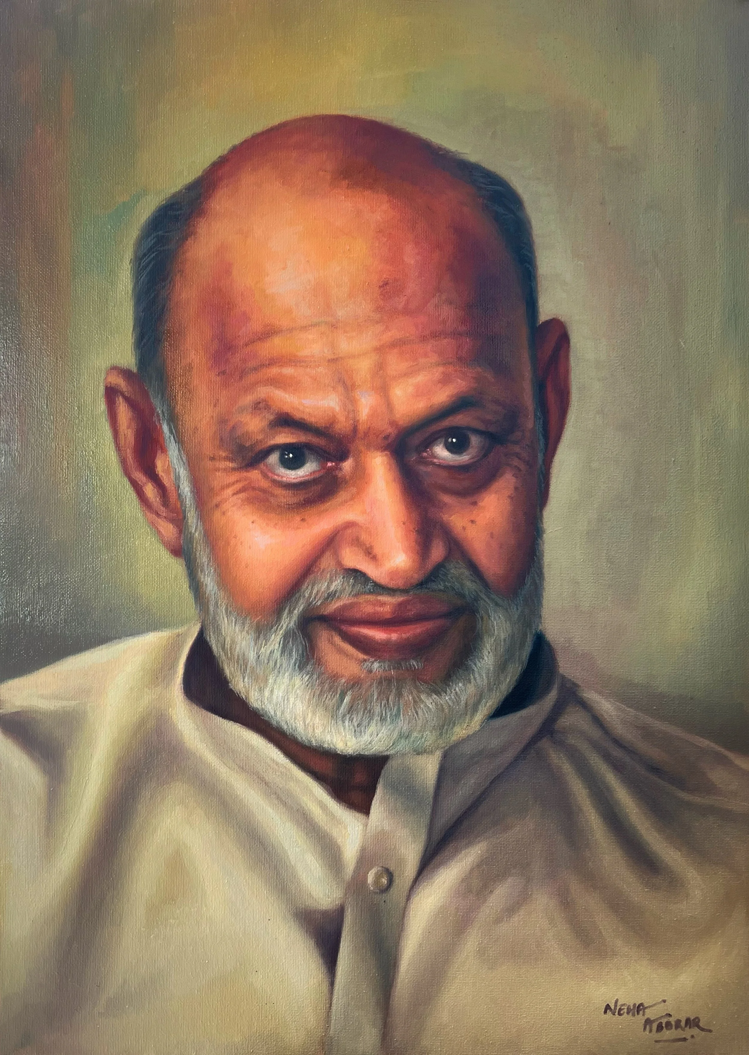 Untitled, 2024, Oils on Canvas - 24 x 18 in