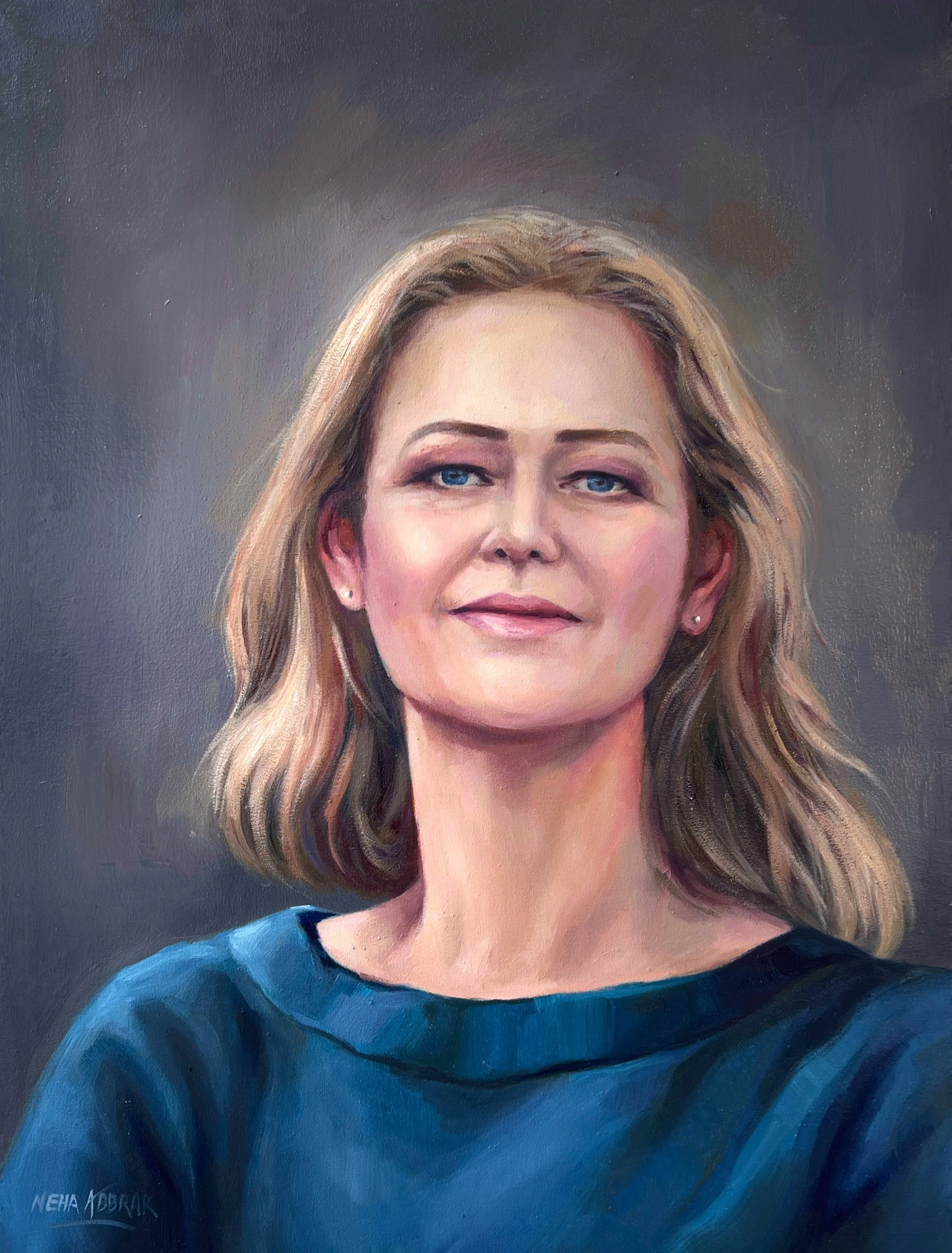 Untitled, 2022, Oils on Canvas - 24 x 18 in