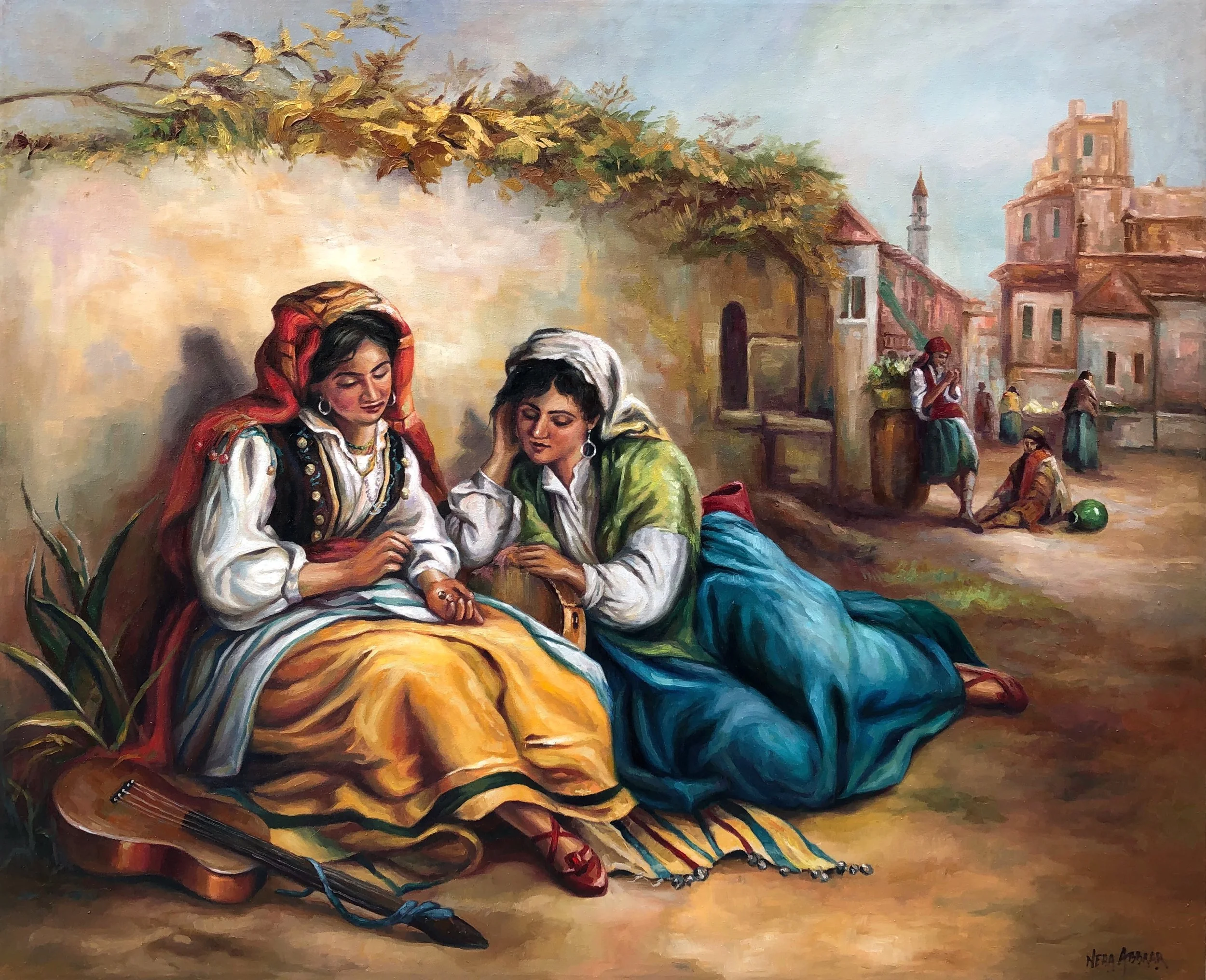 Untitled, 2021, Oils on Canvas - 72 x 60 in