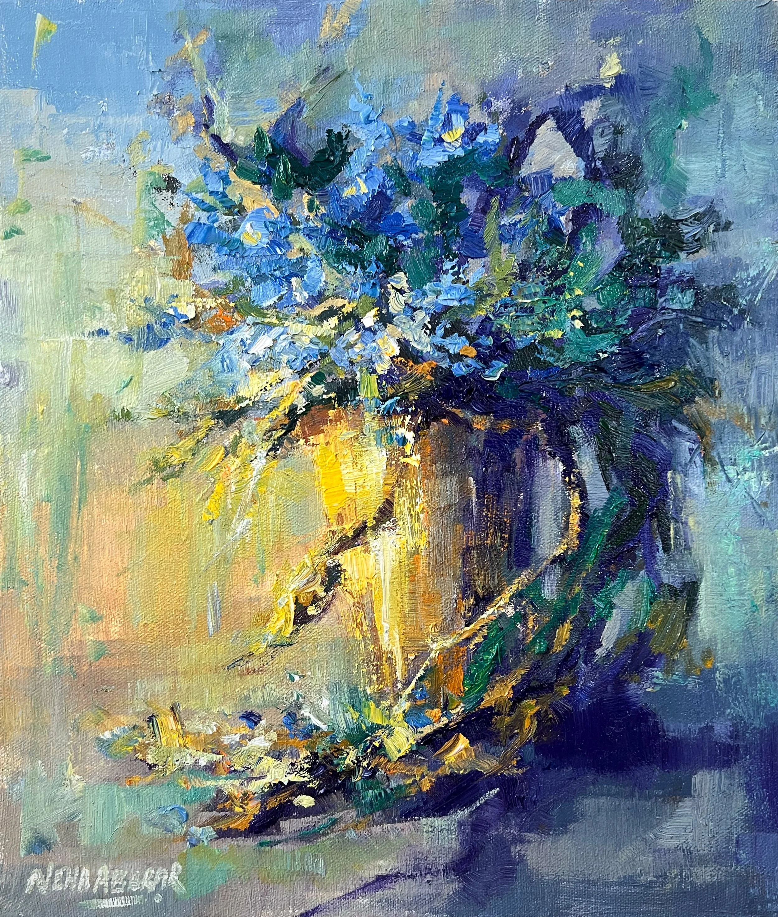 Zest, 2022, Oils on Canvas - 14 x 12 in