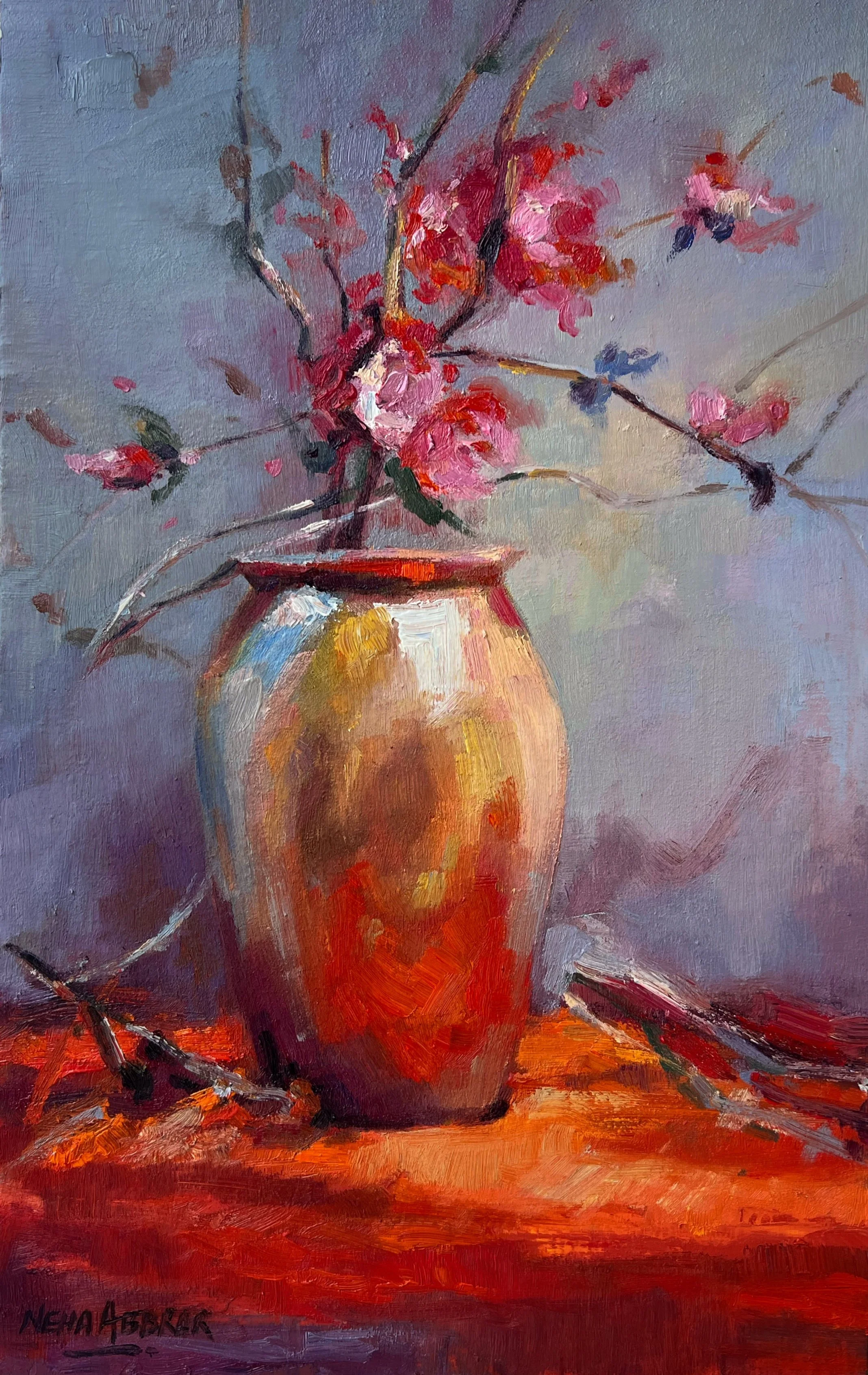 Spirited, 2022, Oils on Canvas - 18 x 12 in