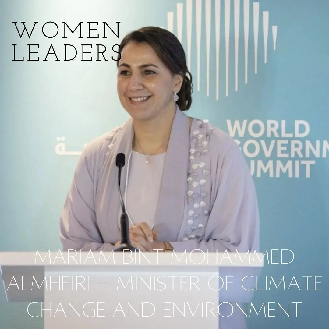 🌟 Women Leaders Series: The Story of Mariam bint Mohammed Almheiri

Mariam bint Mohammed Almheiri is not just a leader; she is a trailblazer in the fight against climate change. As the UAE Minister of Climate Change and Environment, she has taken on
