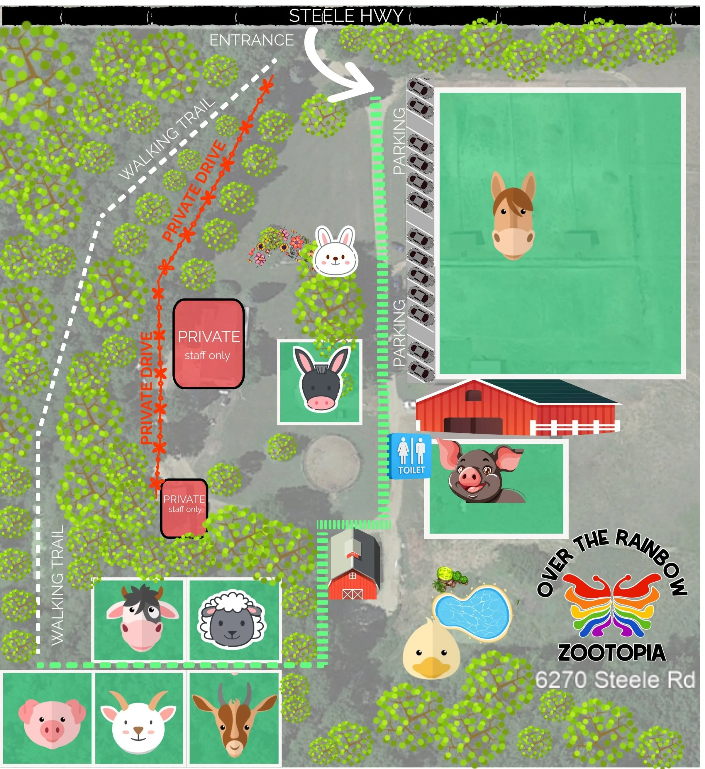 Harmony Map Zootopia MAP — Over the Rainbow Zootopia