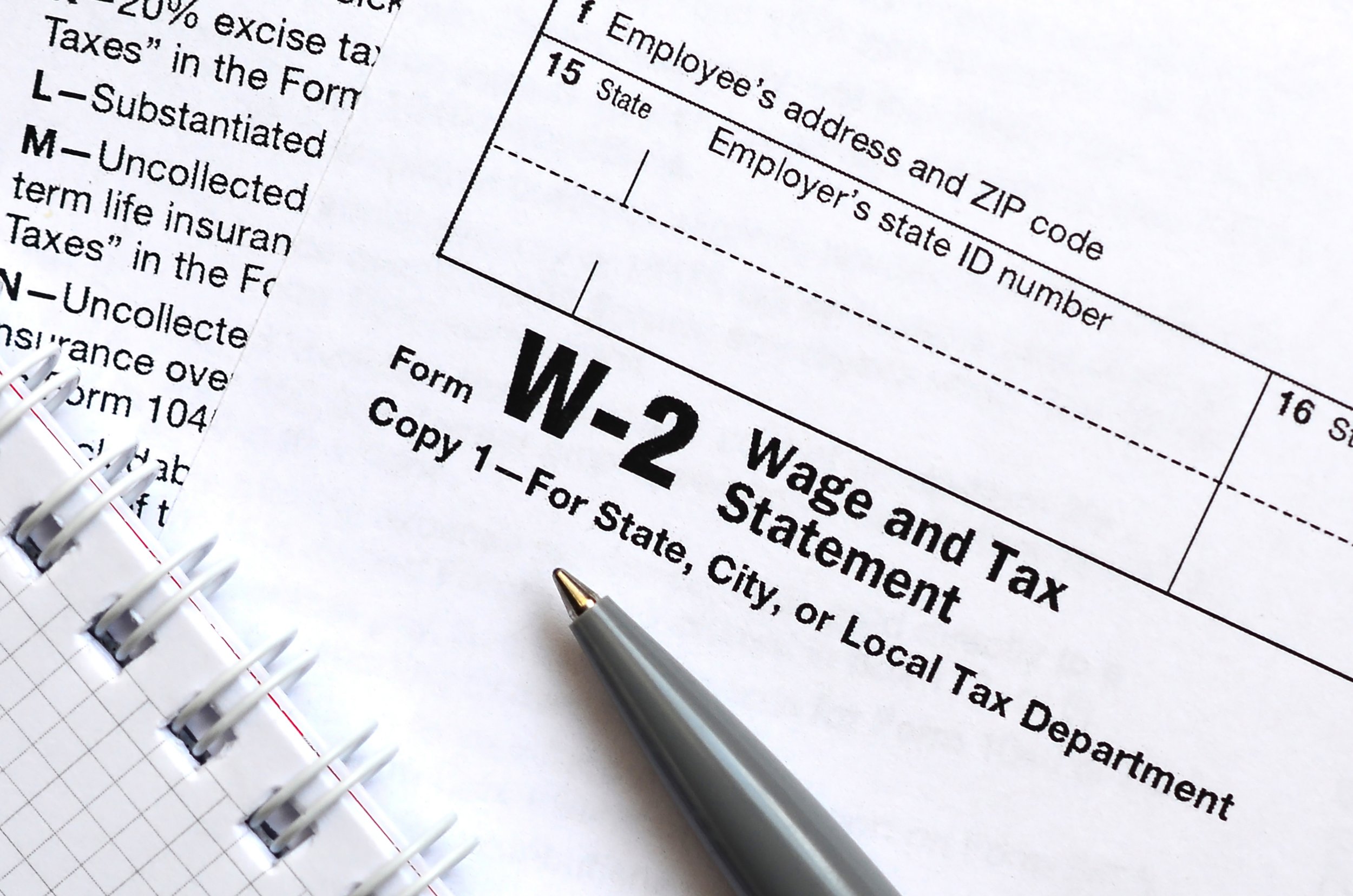 Single Short Form (W2) Tax Preparation