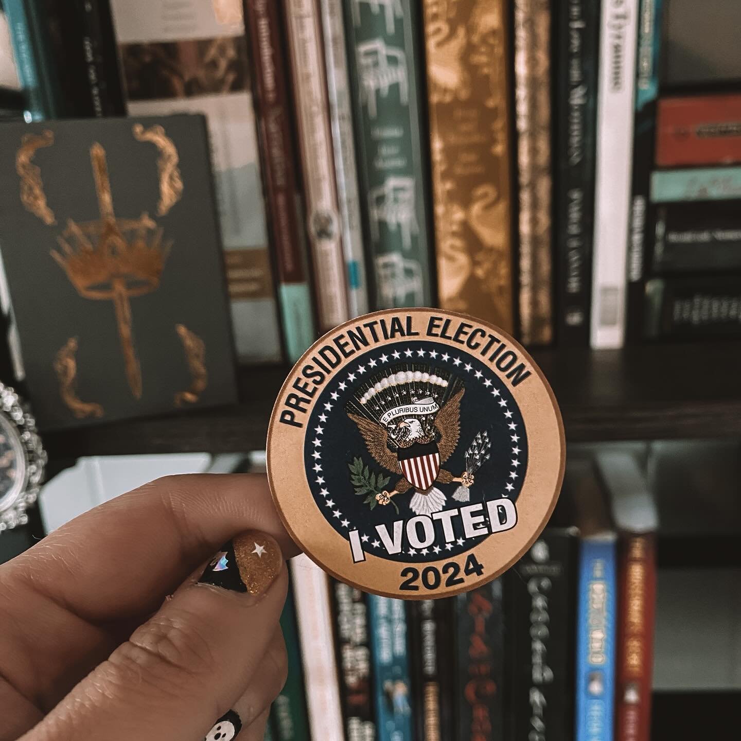 Happy Election Day, bookish friends! 

Just like your favorite plot twist, every vote has the power to change the story. 📖 

After you cast your ballot treat yourself to a book or two. 

What&rsquo;s on your reading list today? 

I just got approved