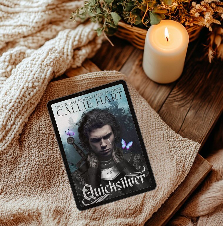 I just finished Quicksilver by Callie Hart, and WOW&mdash;this book was everything I hoped for and more! 🖤✨ If you love:
🗡 Enemies to lovers
🌿 Forced proximity 
🔥 Slow burn
...you need to read this!

Saeris was such a refreshing FMC&mdash;strong,