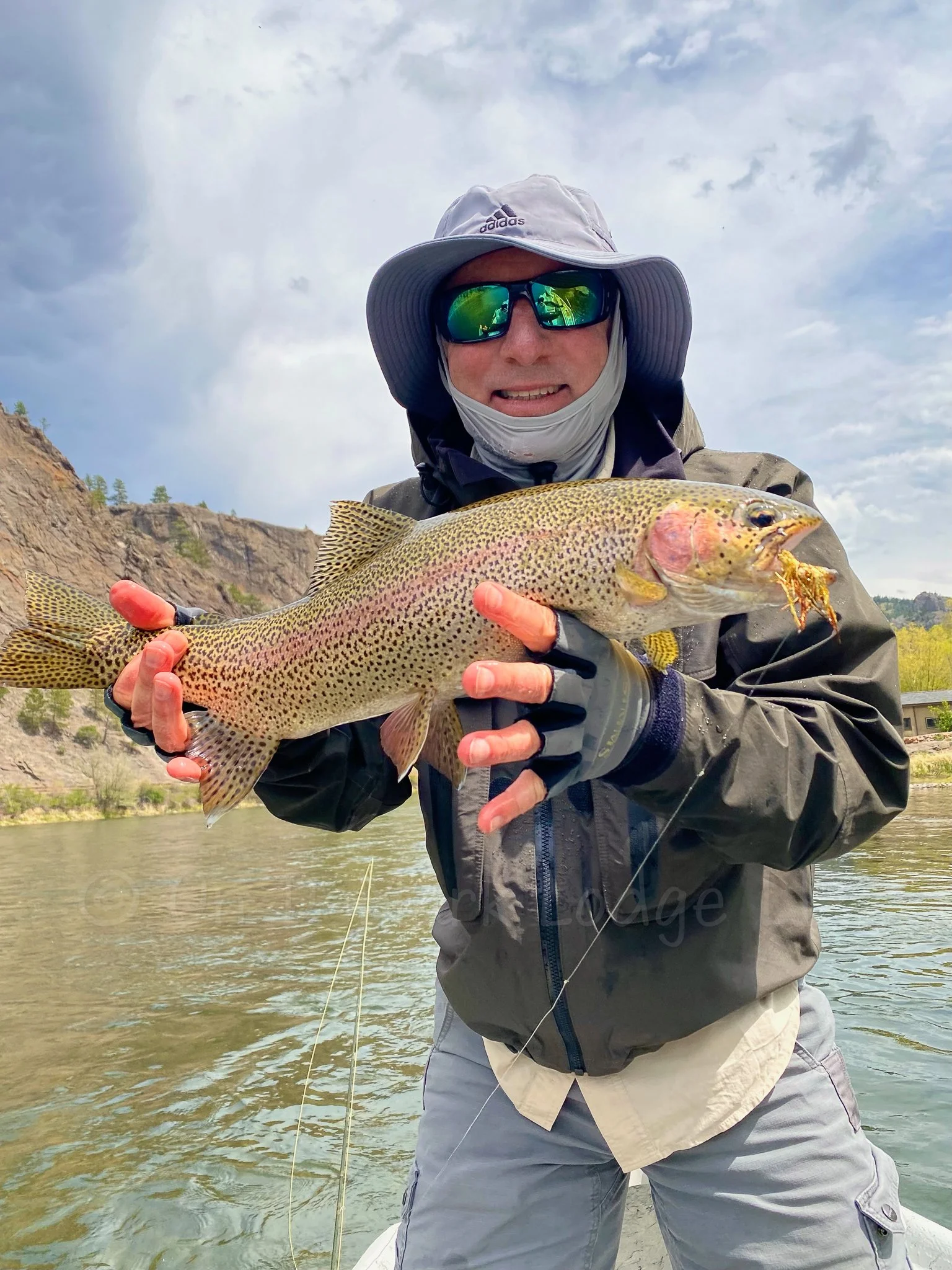 fly fishing, montana, missouri river, on demark lodge