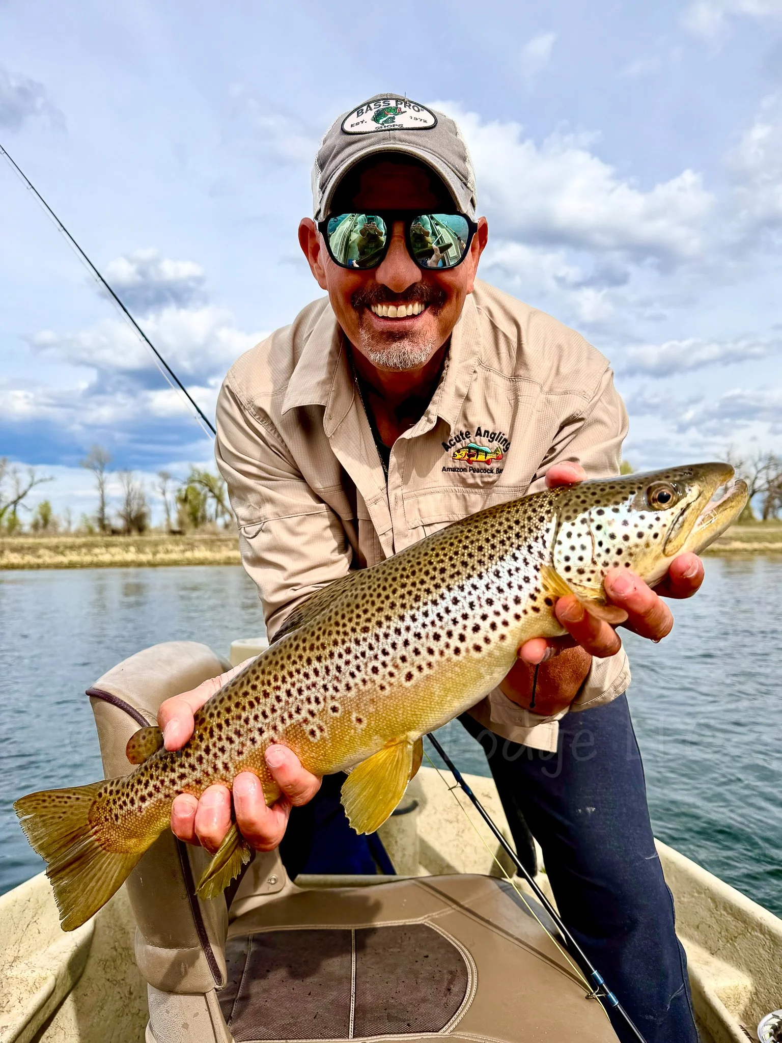 fly fishing, montana, missouri river, on demark lodge