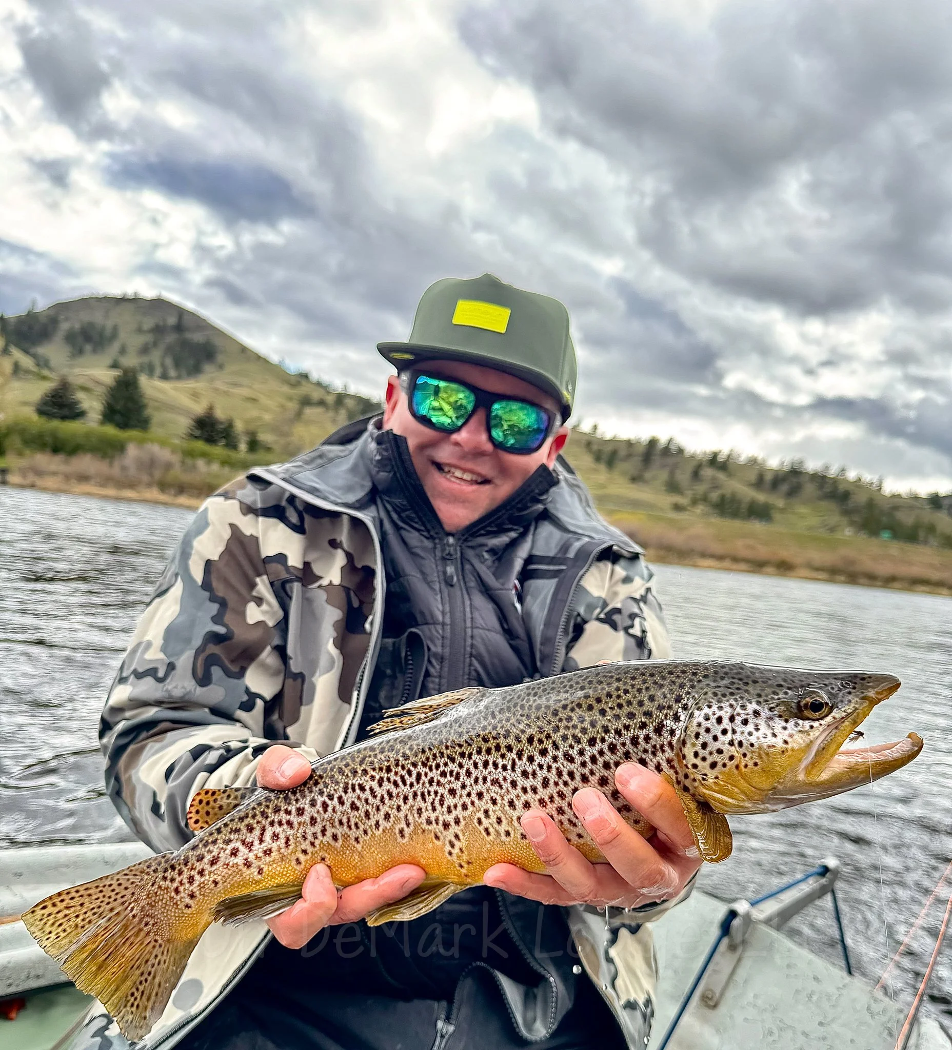 fly fishing, montana, missouri river, on demark lodge