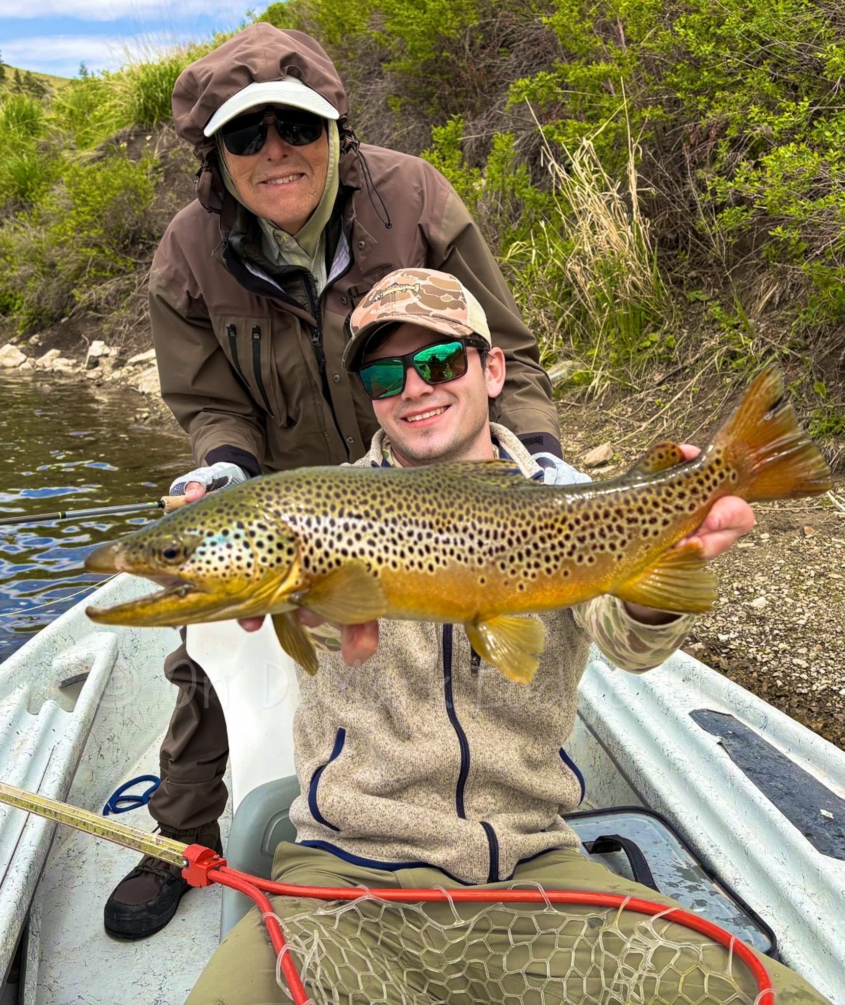 On DeMark Lodge, Missouri River, Montana, Brown Trout, Rainbow Trout, Fly Fishing, Missouri River Lodge, Missouri River Ranch, Craig Montana, Fly Fishing Lodge, Headhunters, CrossCurrents, The Trout Shop, Missouri Cliffs Lodge,