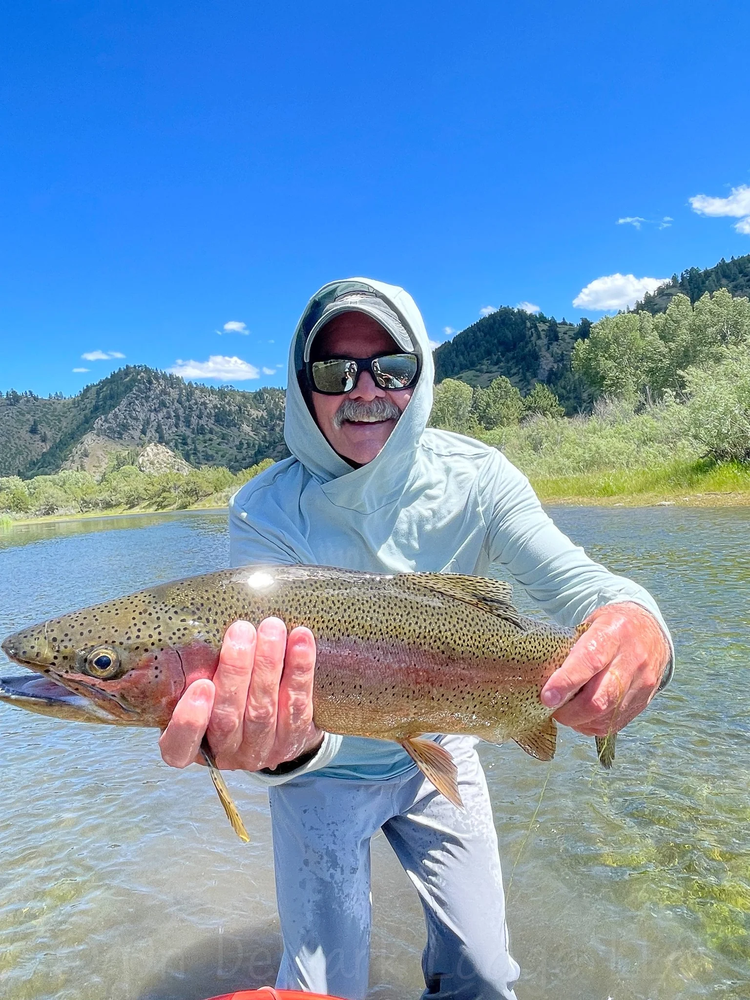 On DeMark Lodge, Missouri River, Montana, Brown Trout, Rainbow Trout, Fly Fishing, Missouri River Lodge, Missouri River Ranch, Craig Montana, Fly Fishing Lodge