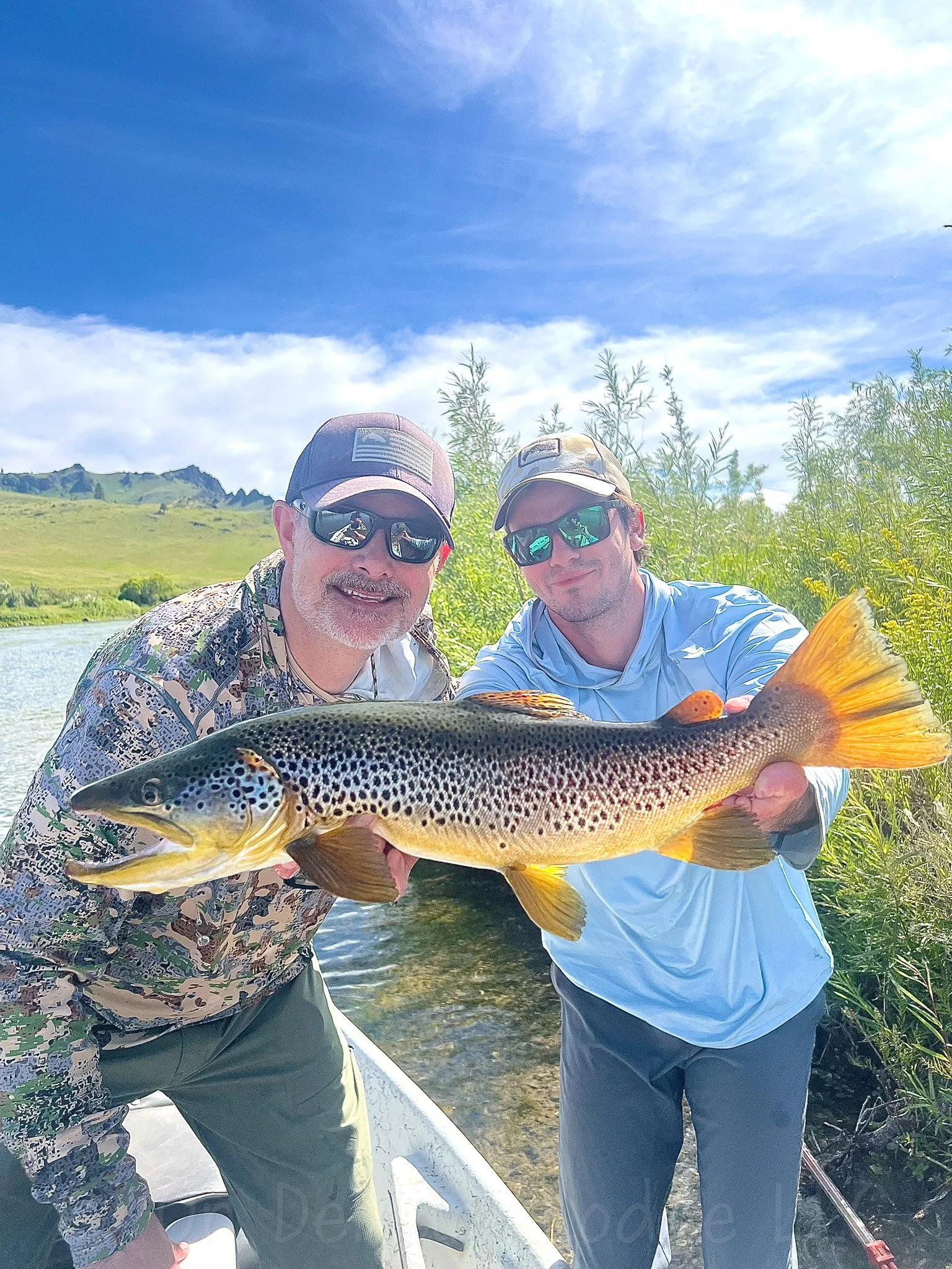 On DeMark Lodge, Missouri River, Montana, Brown Trout, Rainbow Trout, Fly Fishing, Missouri River Lodge, Missouri River Ranch, Craig Montana, Fly Fishing Lodge