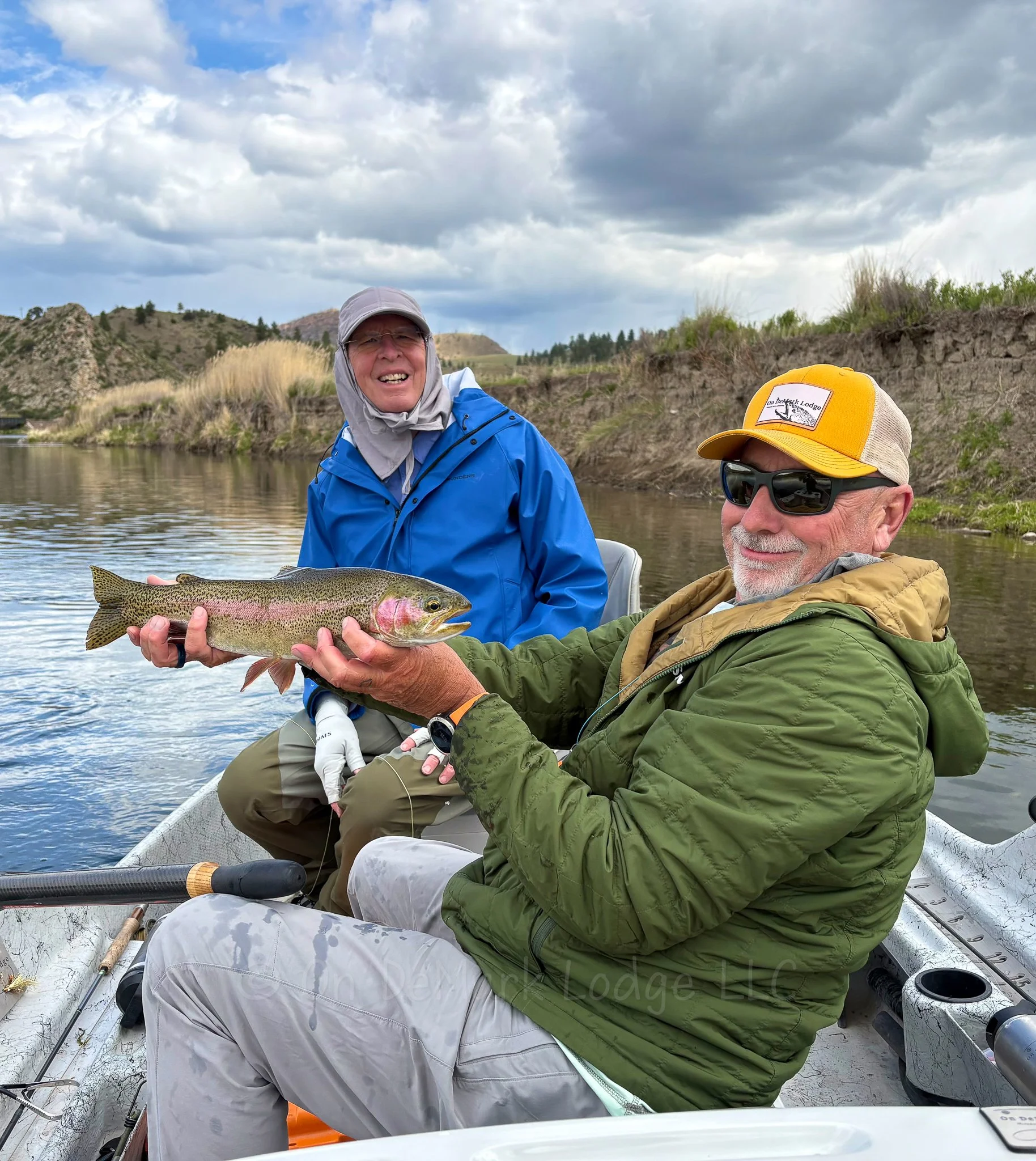 On DeMark Lodge, Missouri River, Montana, Brown Trout, Rainbow Trout, Fly Fishing, Missouri River Lodge, Missouri River Ranch, Craig Montana, Fly Fishing Lodge, Headhunters, CrossCurrents, The Trout Shop, Missouri Cliffs Lodge,