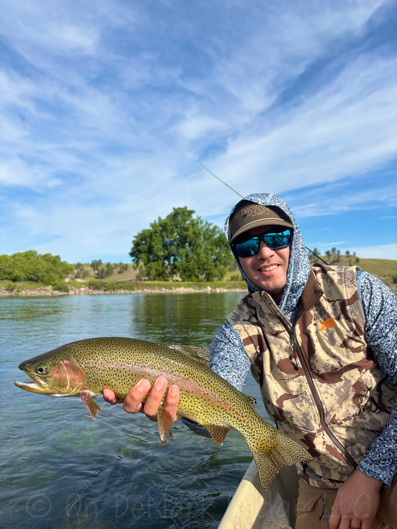 On DeMark Lodge, Missouri River, Montana, Brown Trout, Rainbow Trout, Fly Fishing, Missouri River Lodge, Missouri River Ranch, Craig Montana, Fly Fishing Lodge