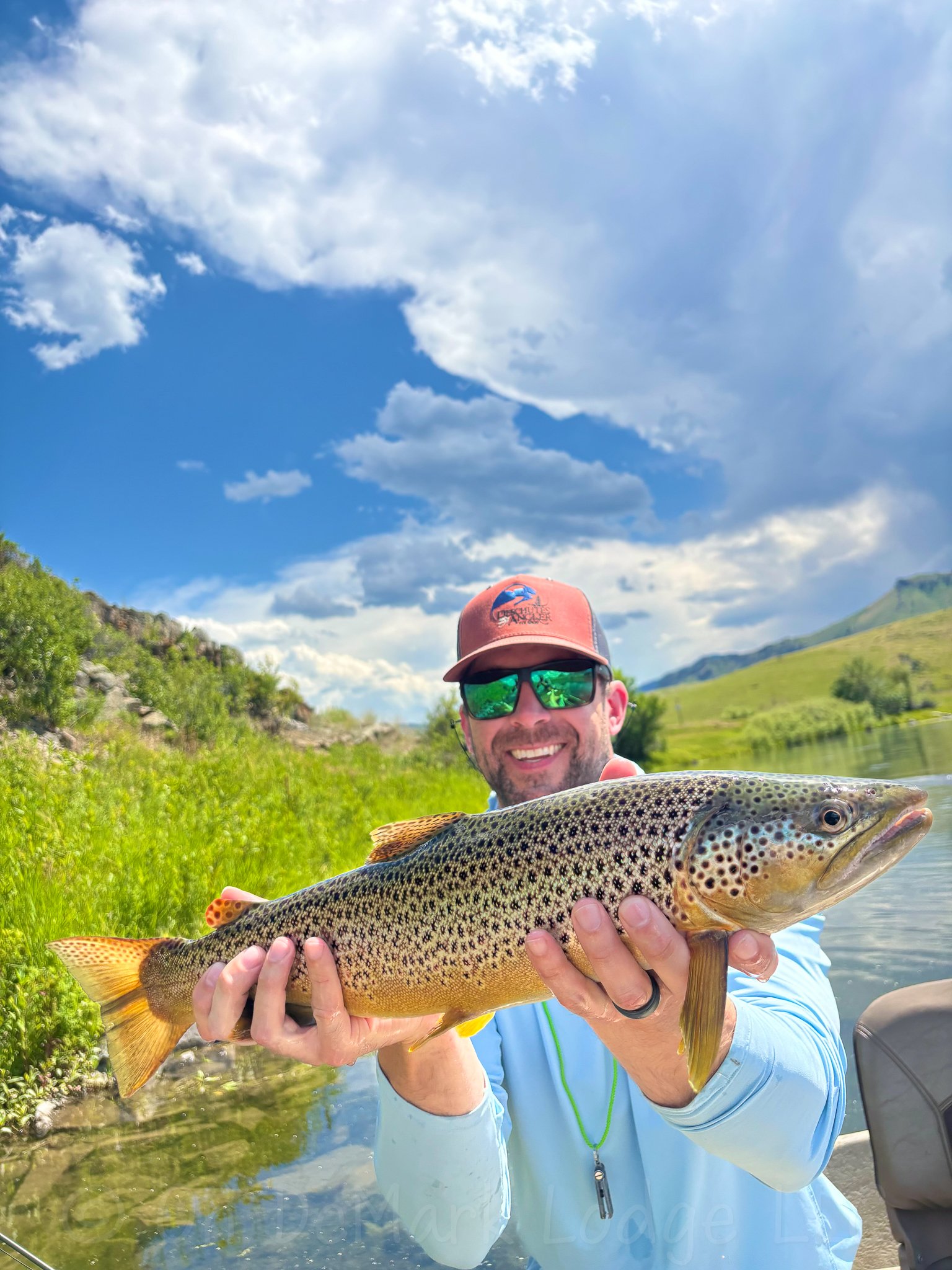 On DeMark Lodge, Missouri River, Montana, Brown Trout, Rainbow Trout, Fly Fishing, Missouri River Lodge, Missouri River Ranch, Craig Montana, Fly Fishing Lodge
