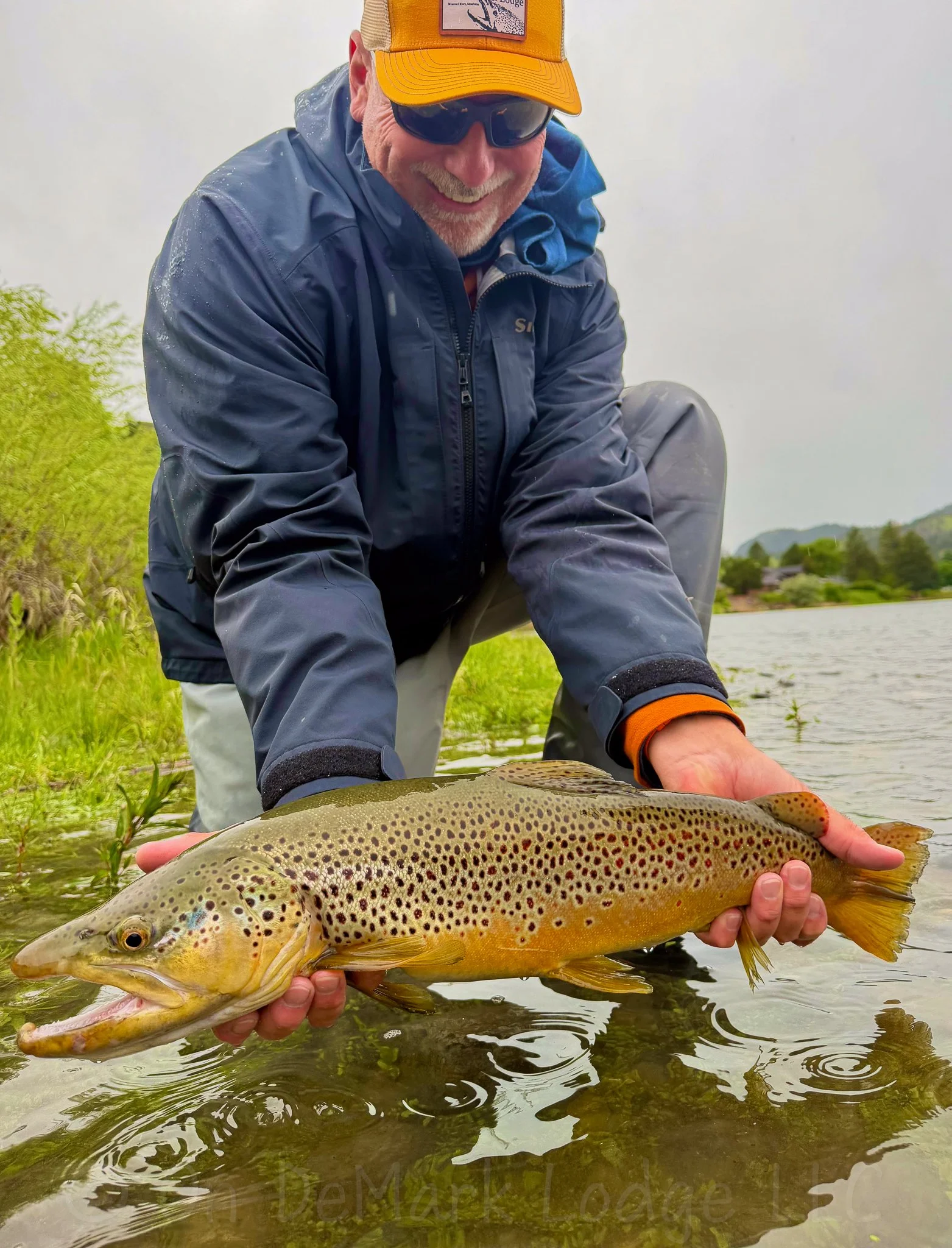 On DeMark Lodge, Missouri River, Montana, Brown Trout, Rainbow Trout, Fly Fishing, Missouri River Lodge, Missouri River Ranch, Craig Montana, Fly Fishing Lodge