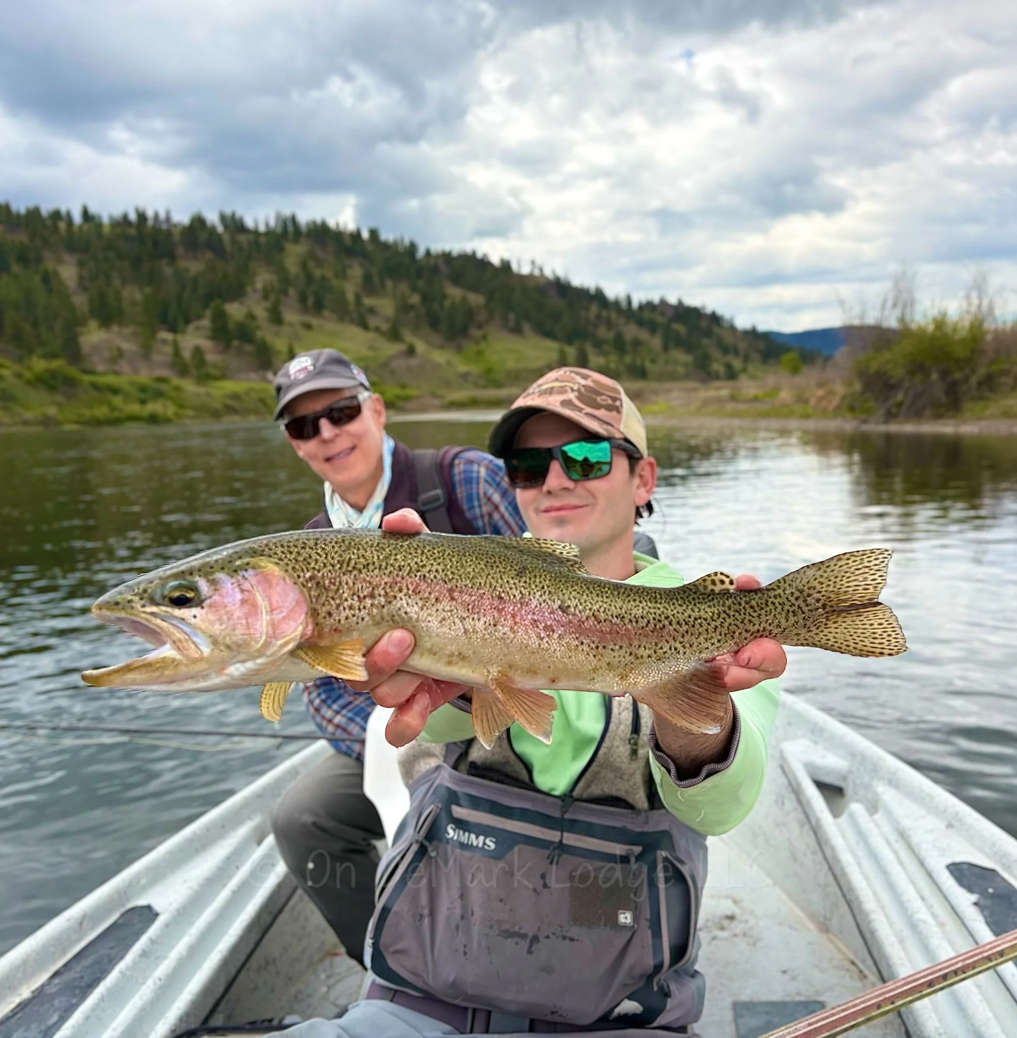 On DeMark Lodge, Missouri River, Montana, Brown Trout, Rainbow Trout, Fly Fishing, Missouri River Lodge, Missouri River Ranch, Craig Montana, Fly Fishing Lodge, Headhunters, CrossCurrents, The Trout Shop, Missouri Cliffs Lodge,