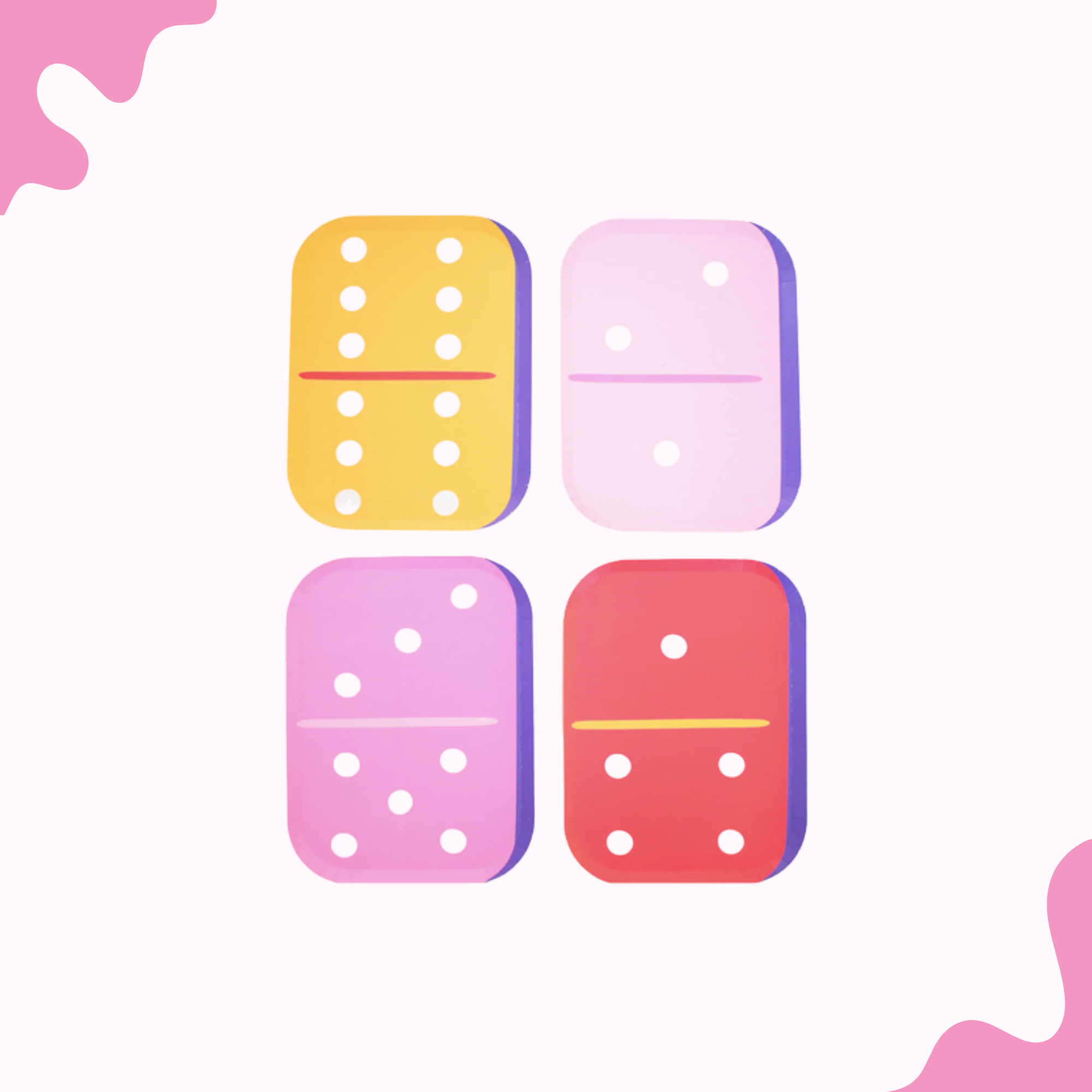 Dominoes Plates
