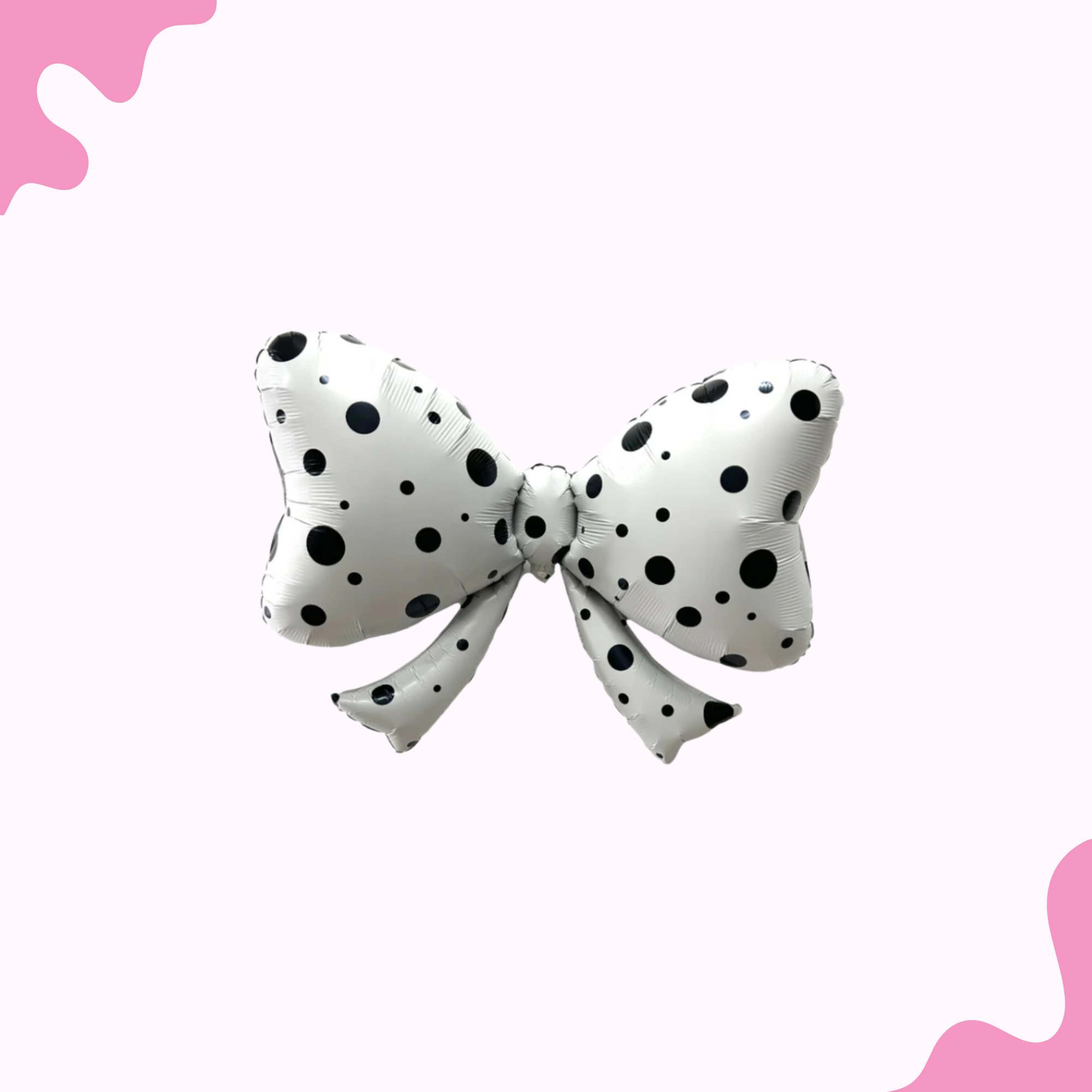 Polka Dot Bow Balloon