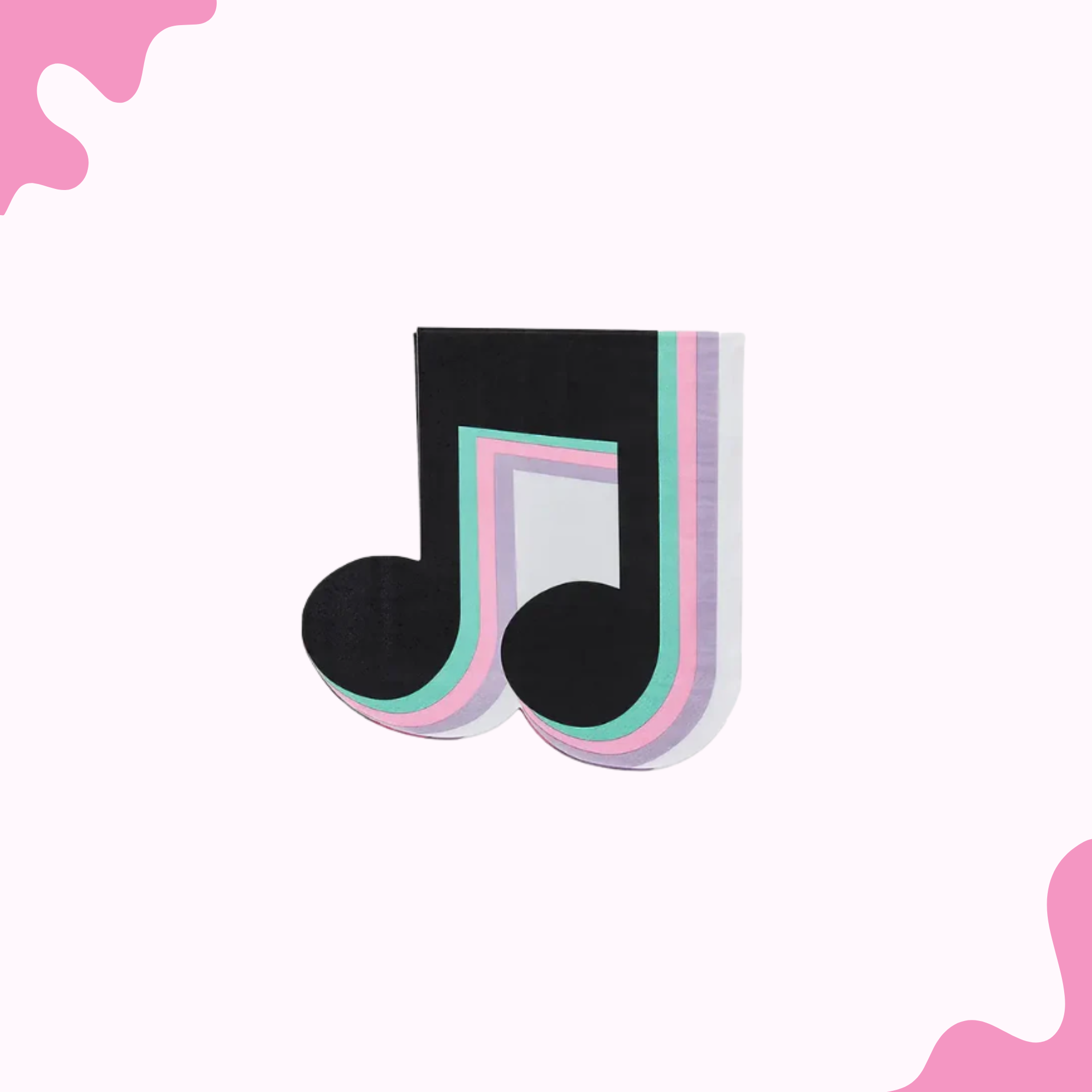 Music Note Napkins
